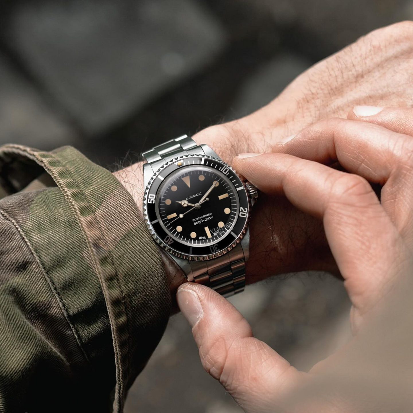 Military Vintage Diver 40