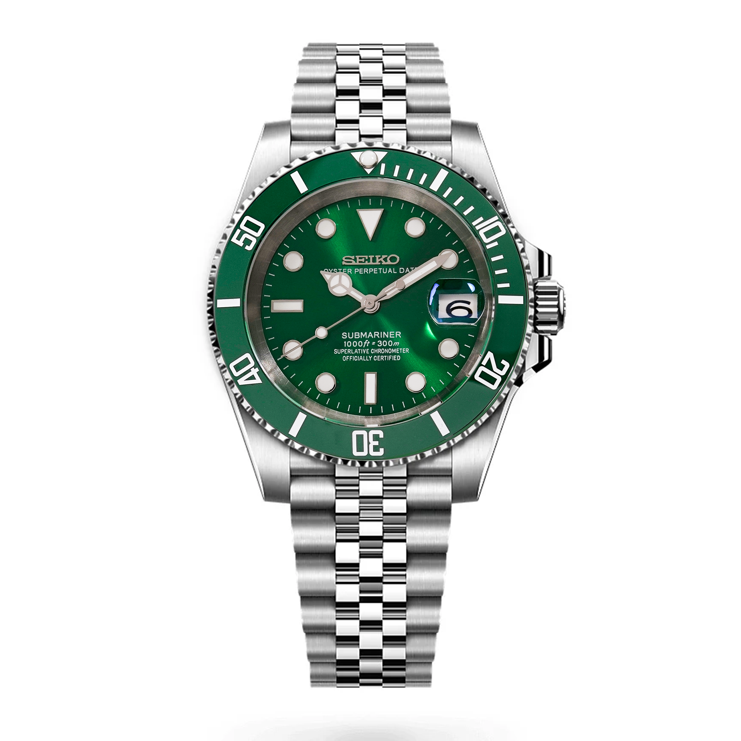 Sous-marin Green Hulk–Montre Mod