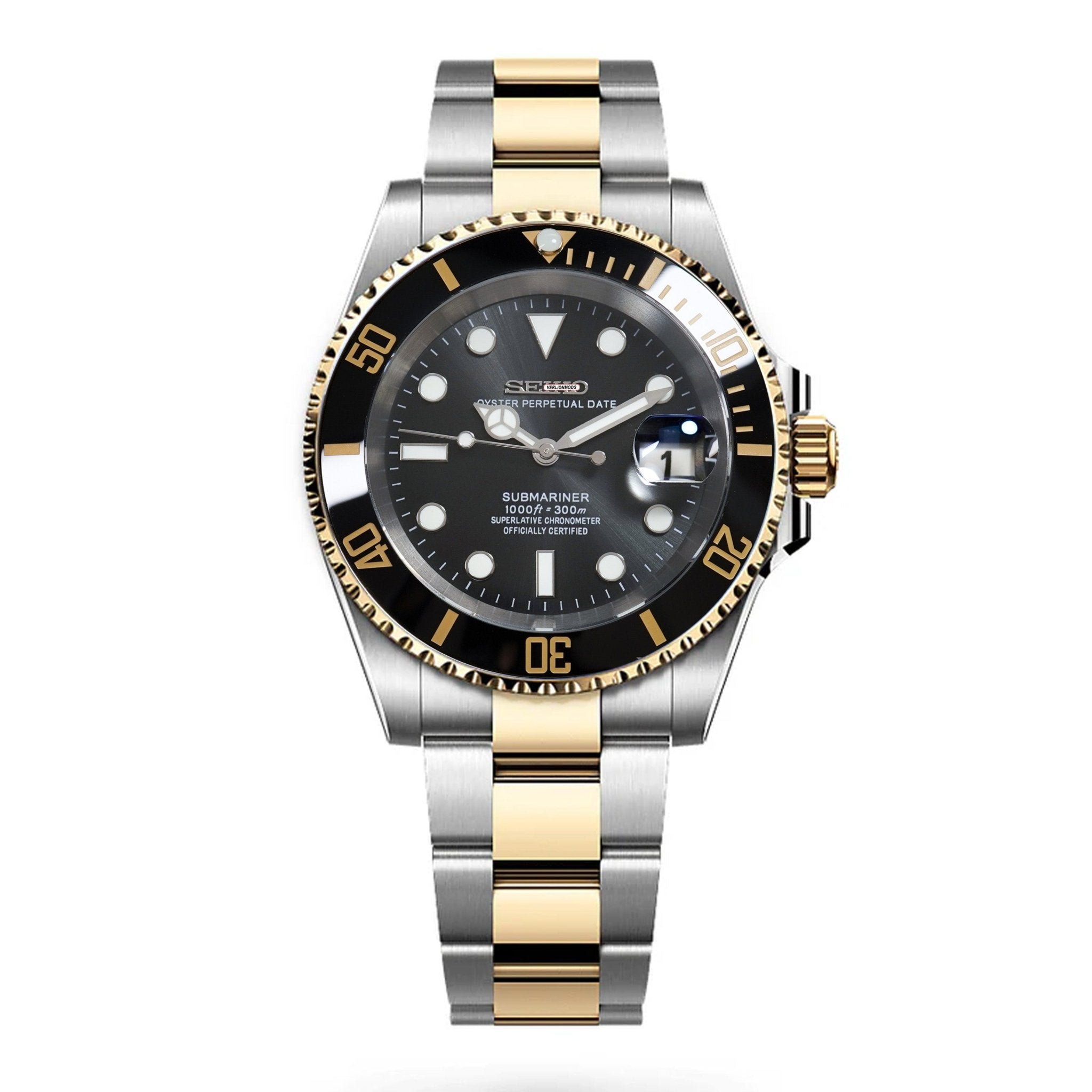 Black Two Tone Submariner – Mod Watch