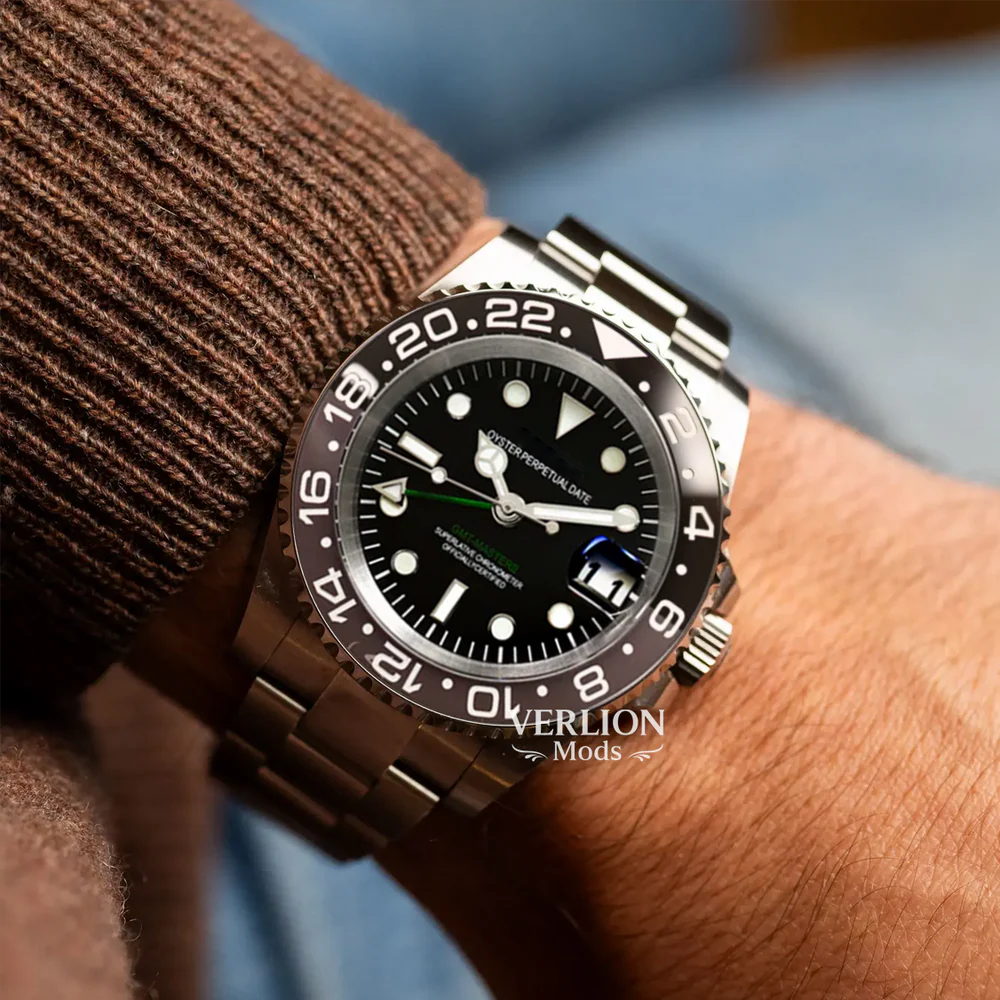 Mitternachtsblauer Reisender GMT 40