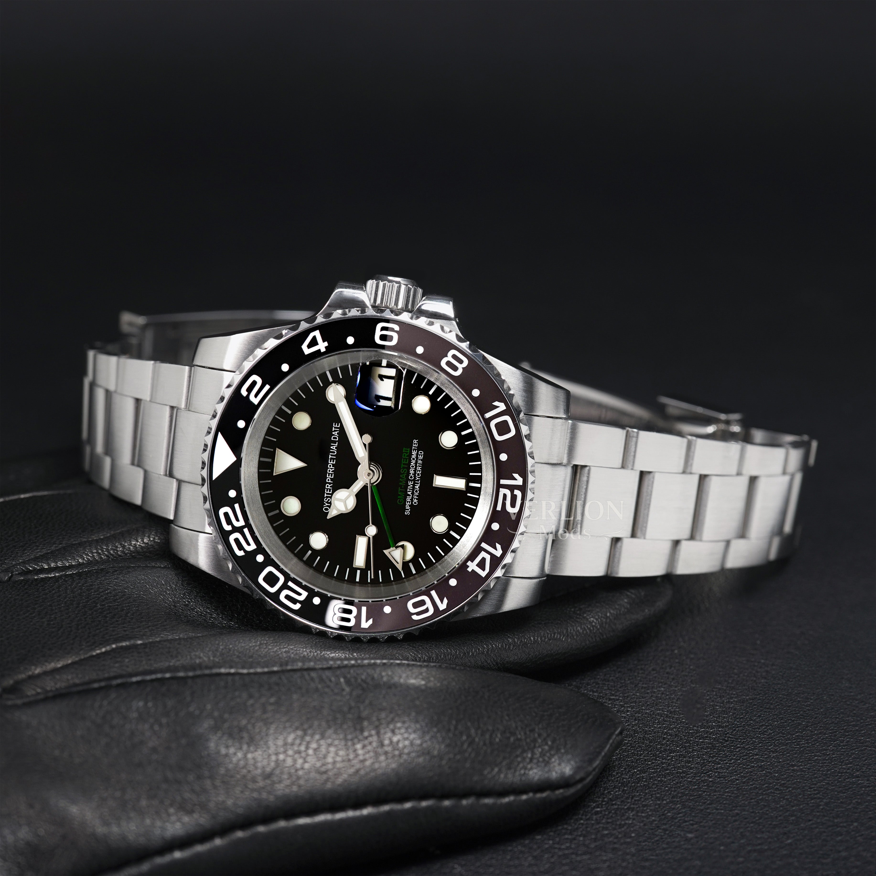 Mitternachtsblauer Reisender GMT 40