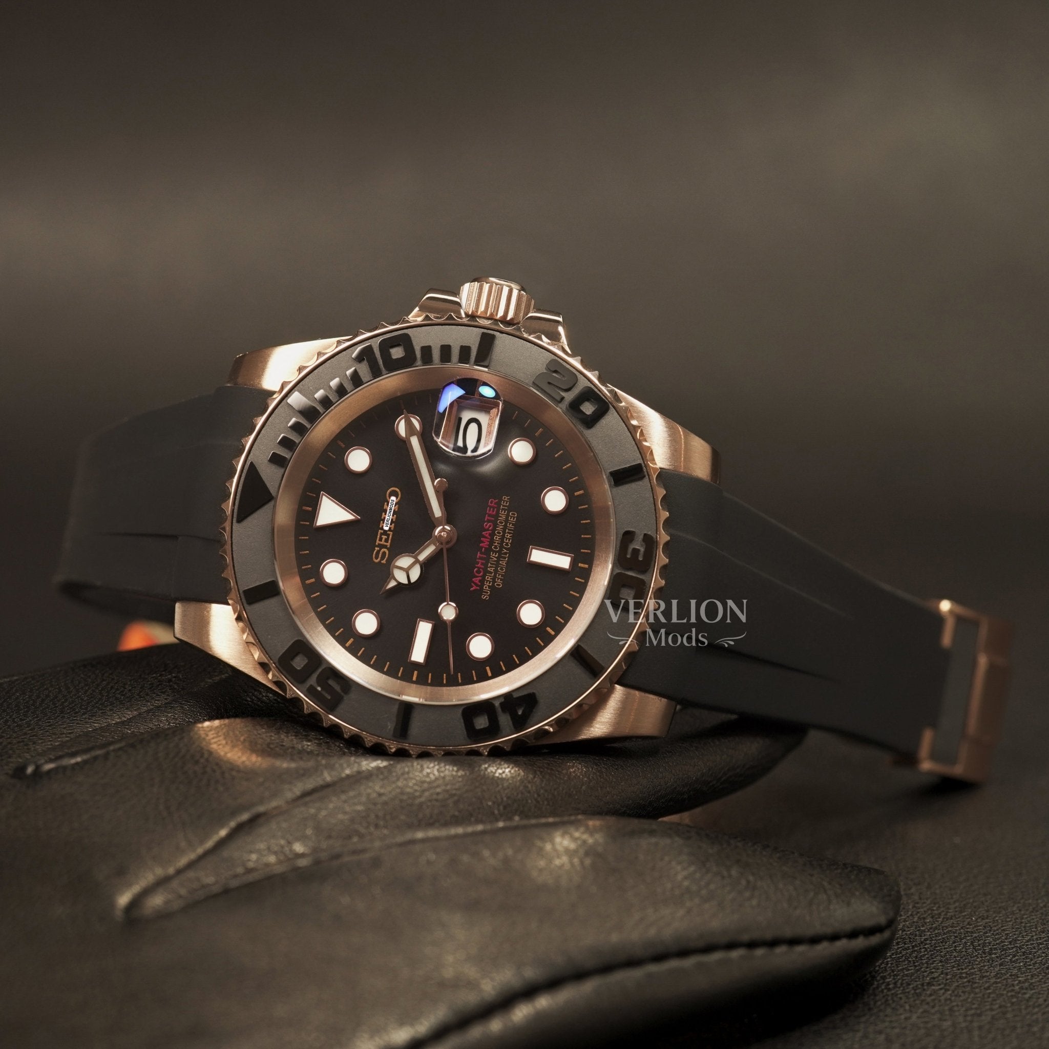 Black Rose Gold Yacht-Master V2
