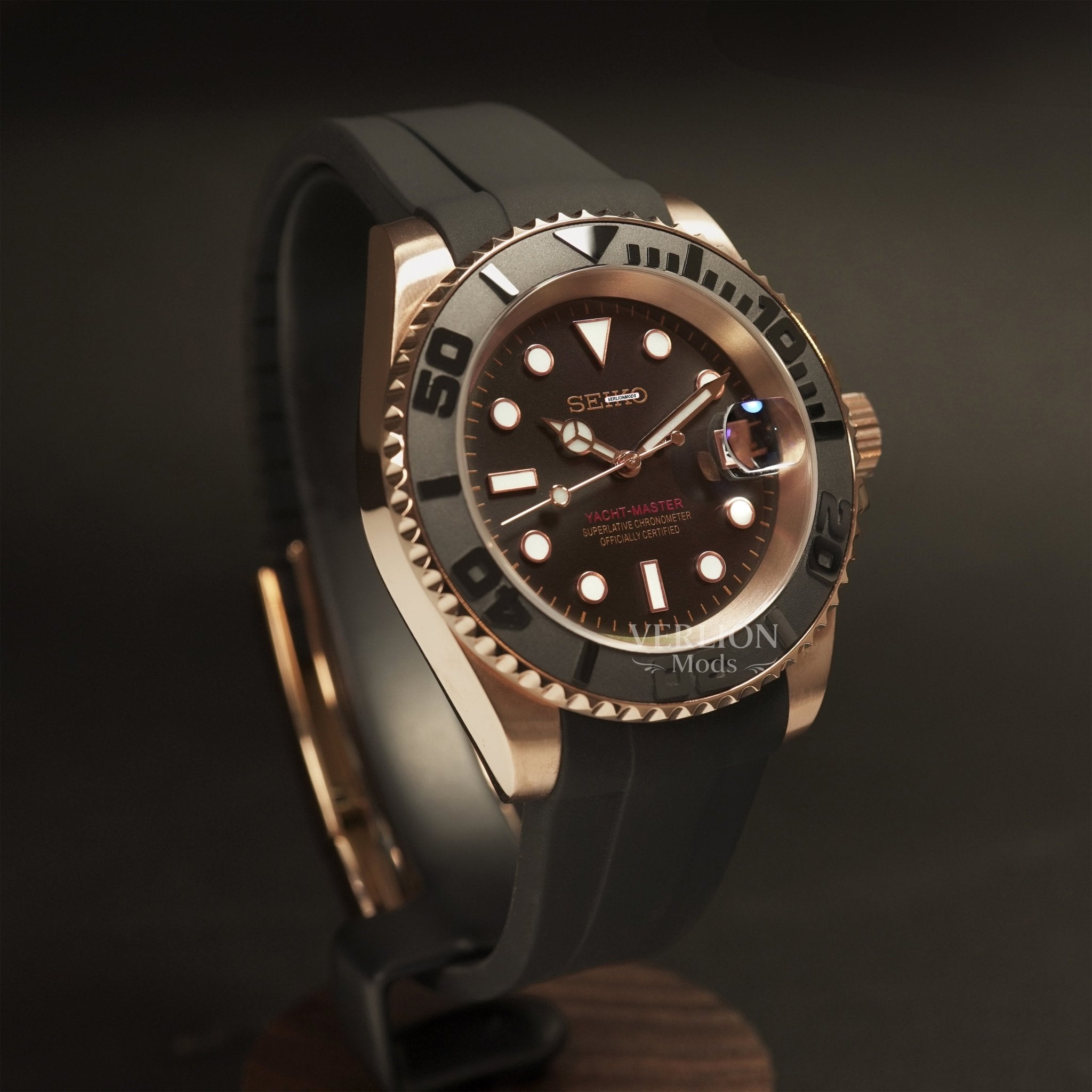Black Rose Gold Yacht-Master V2