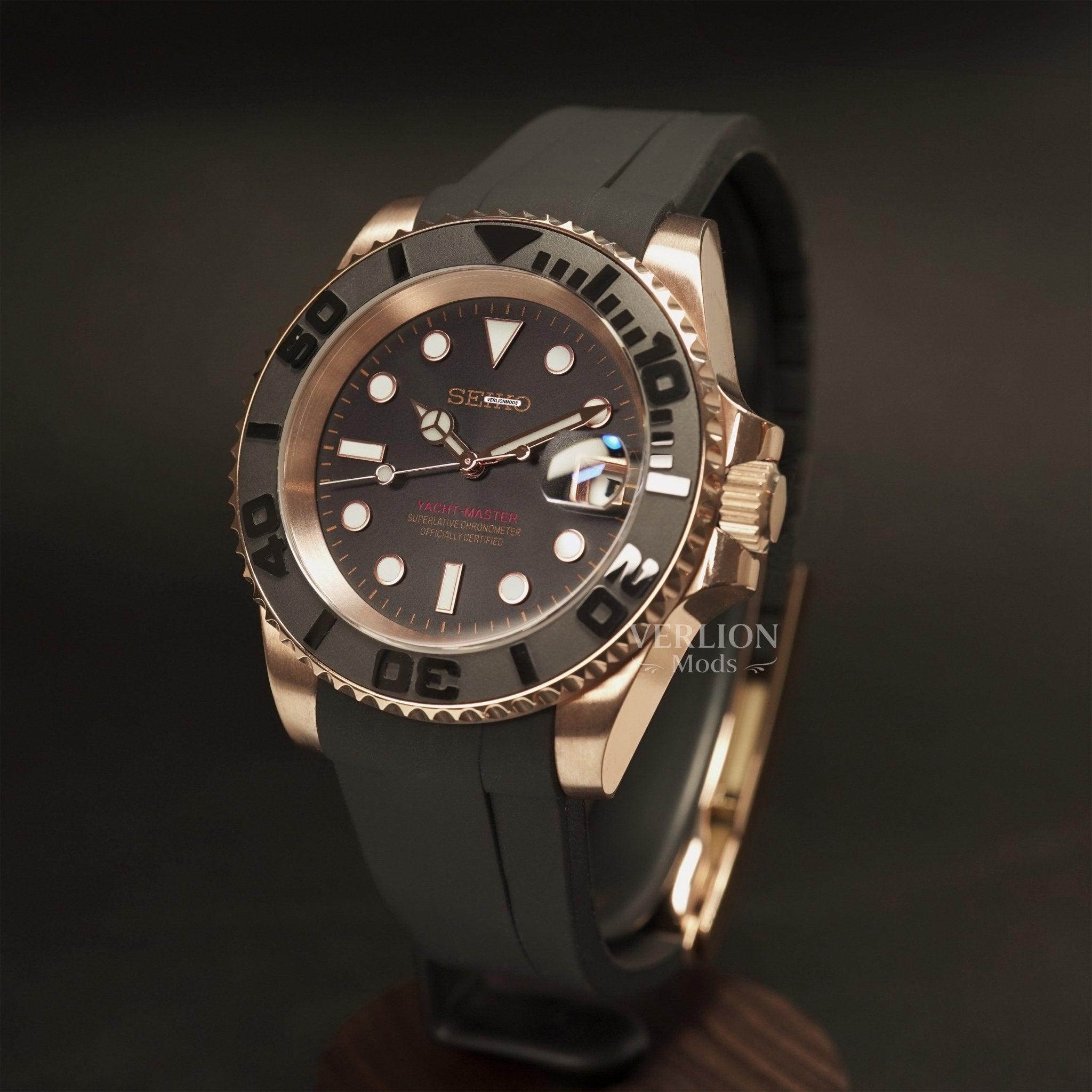 Black Rose Gold Yacht-Master V2