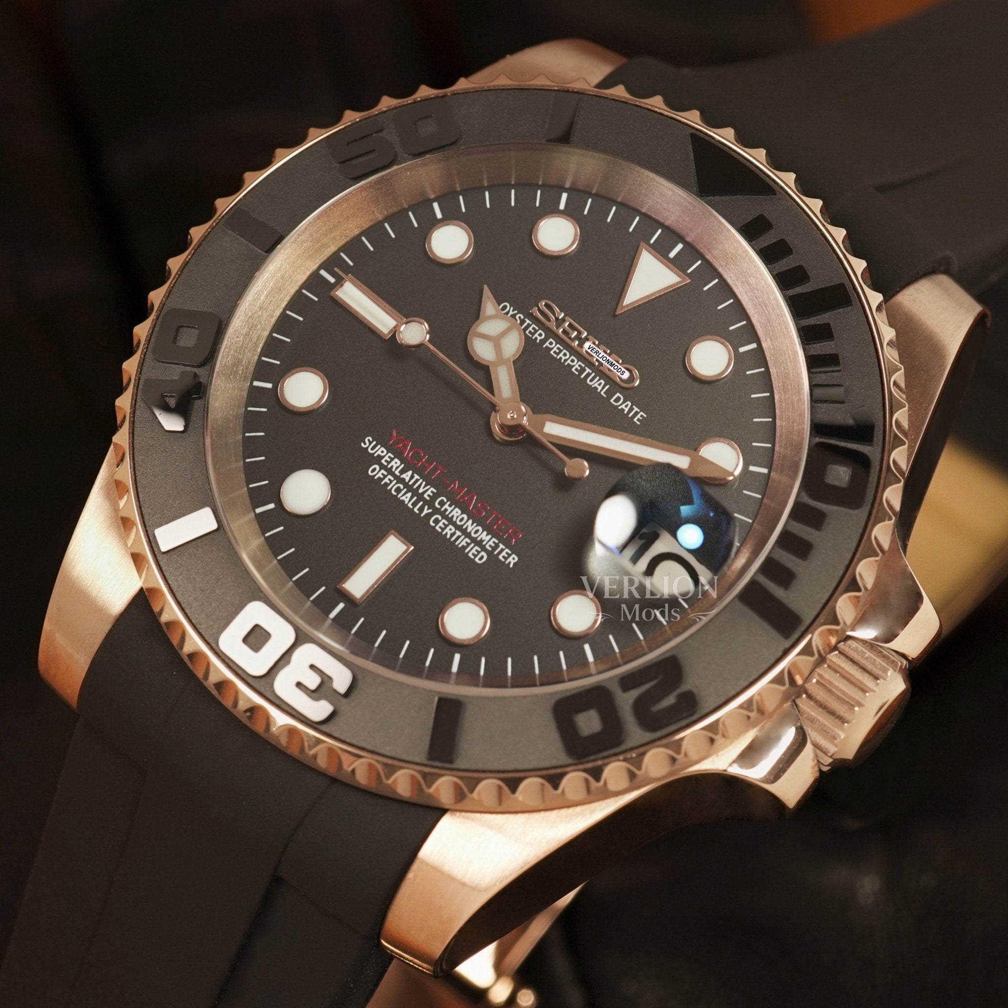 Black Rose Gold Yacht-Master