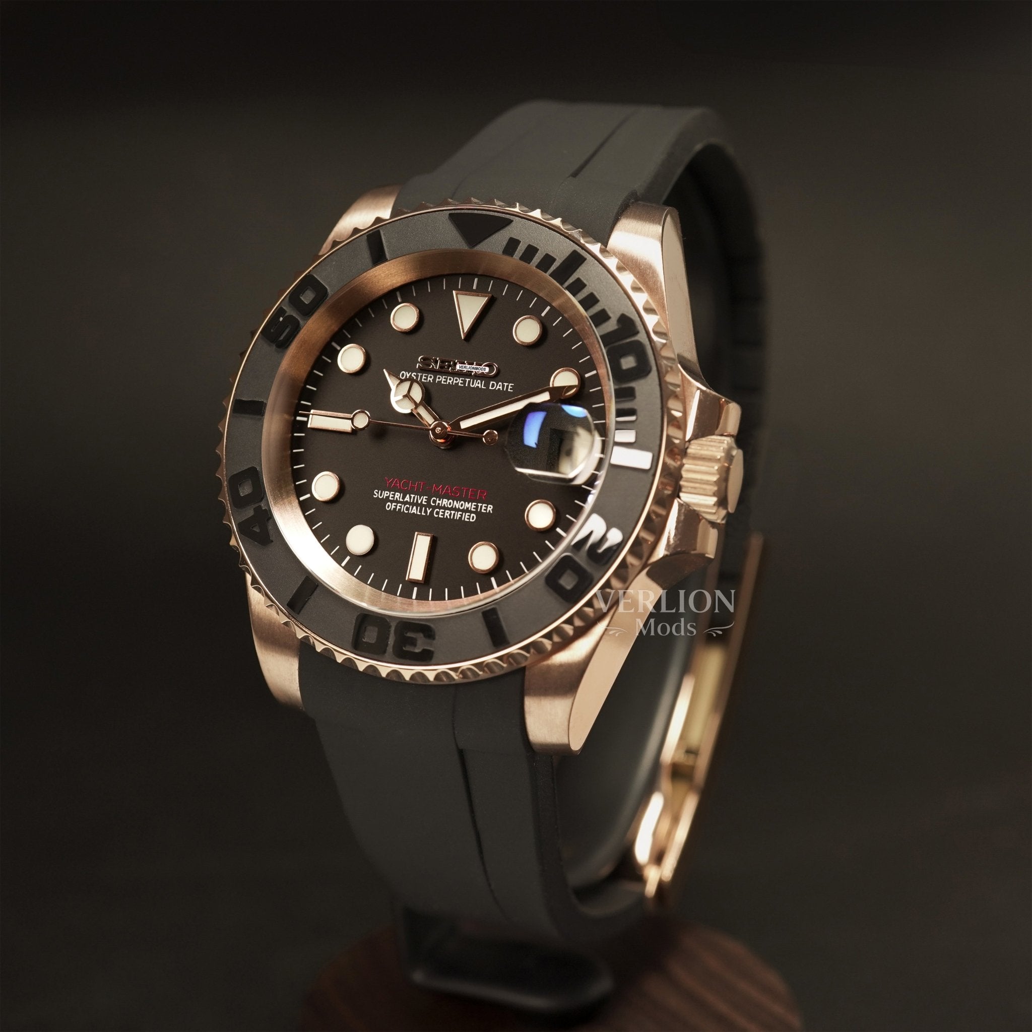 Black Rose Gold Yacht-Master