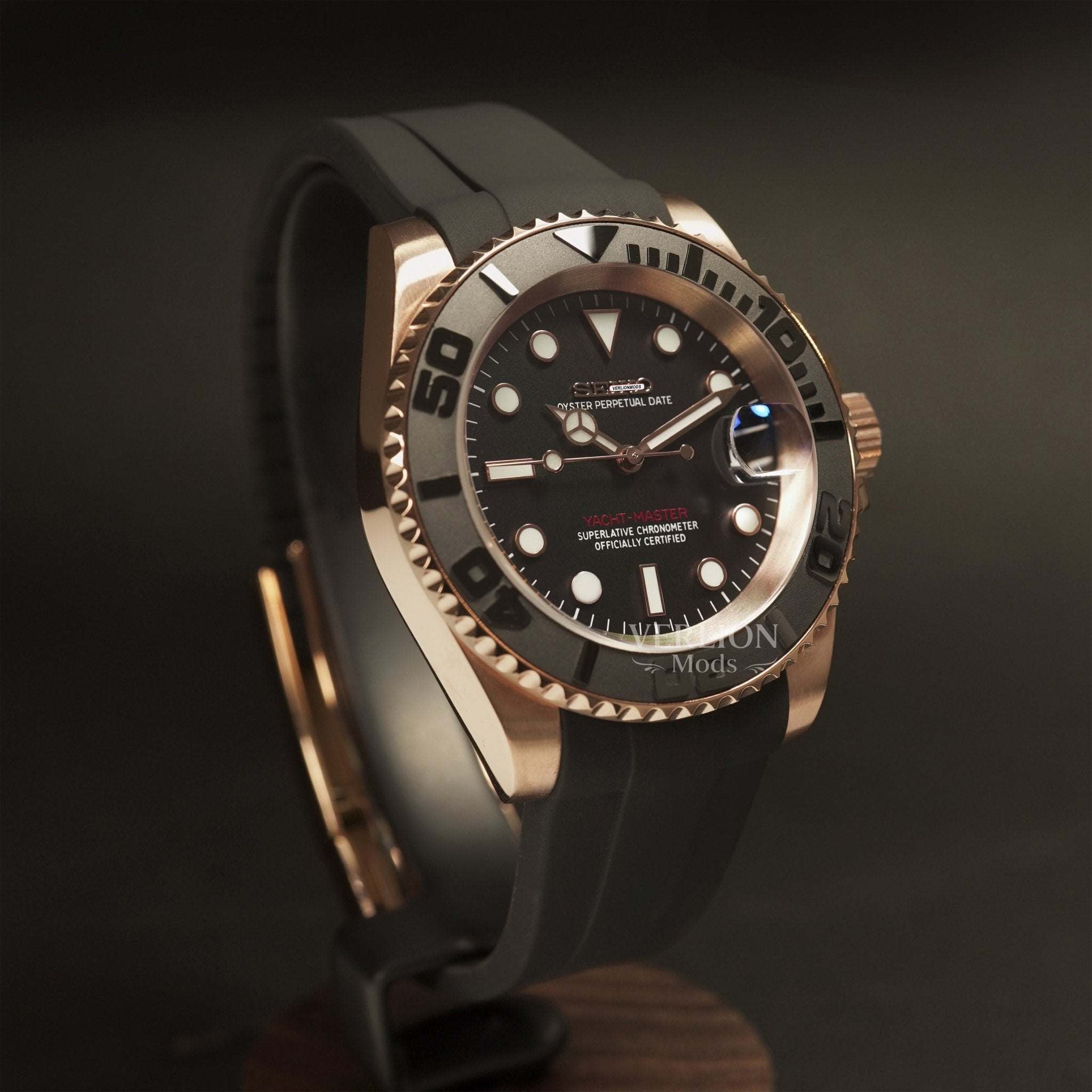 Black Rose Gold Yacht-Master