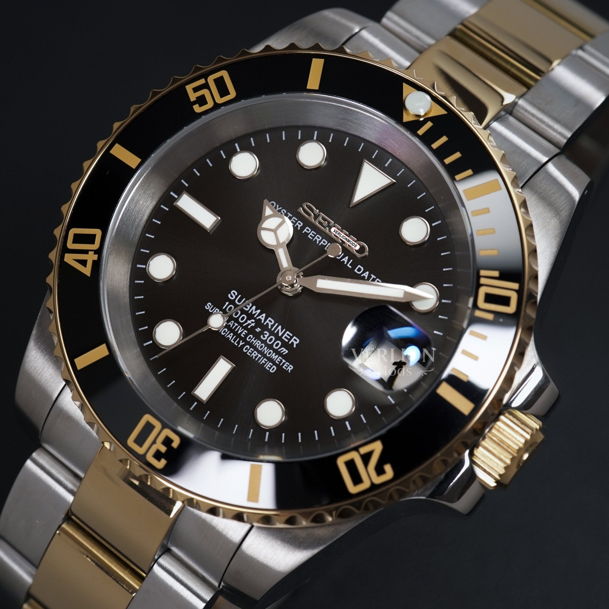 Submariner bicolore nero – Orologio Mod