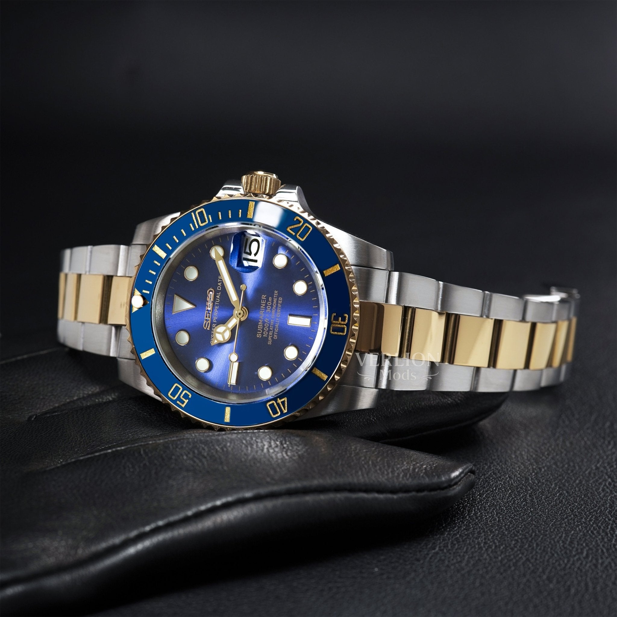 Submariner bicolore bleue–Montre Mod