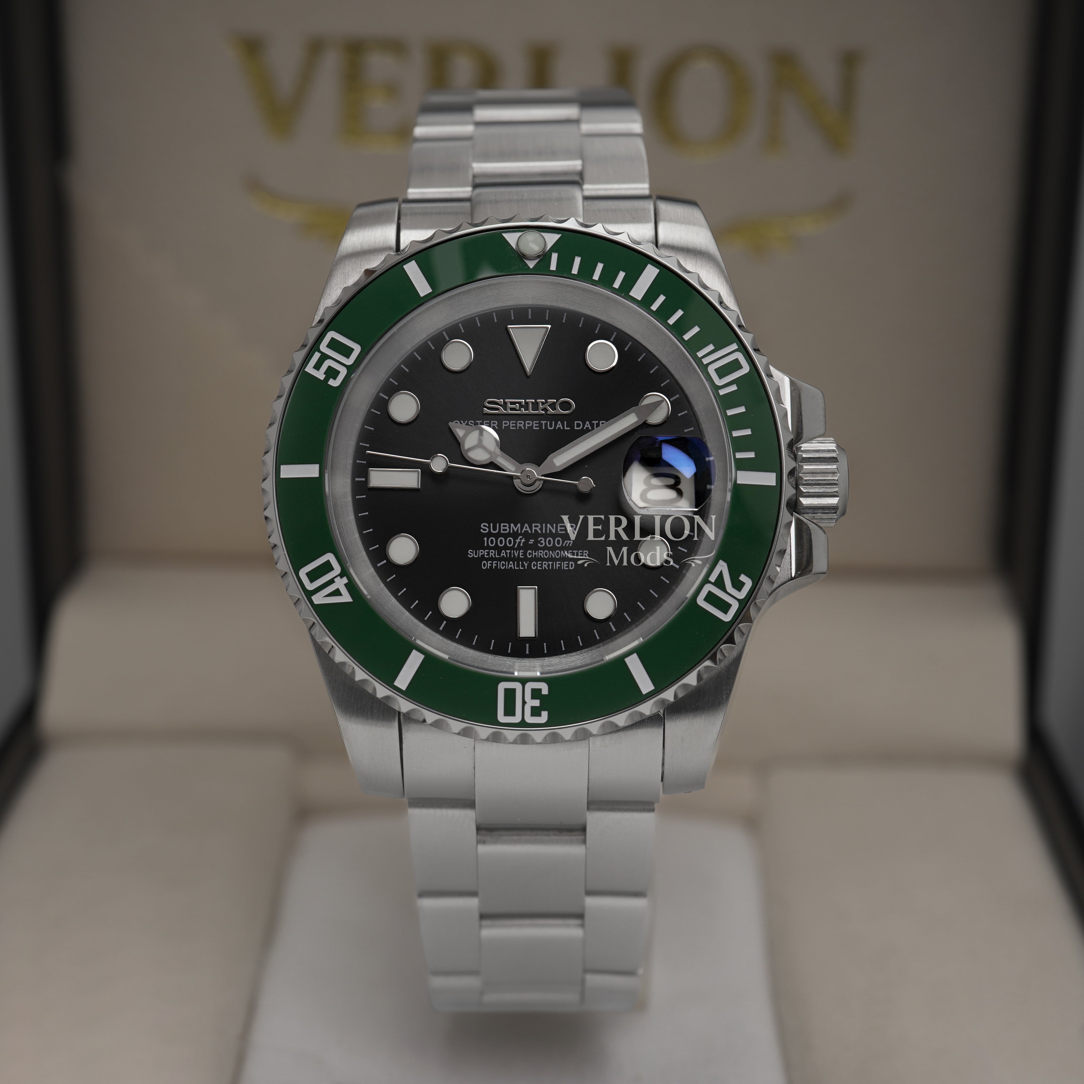 Green Kermit Submariner – Mod Watch