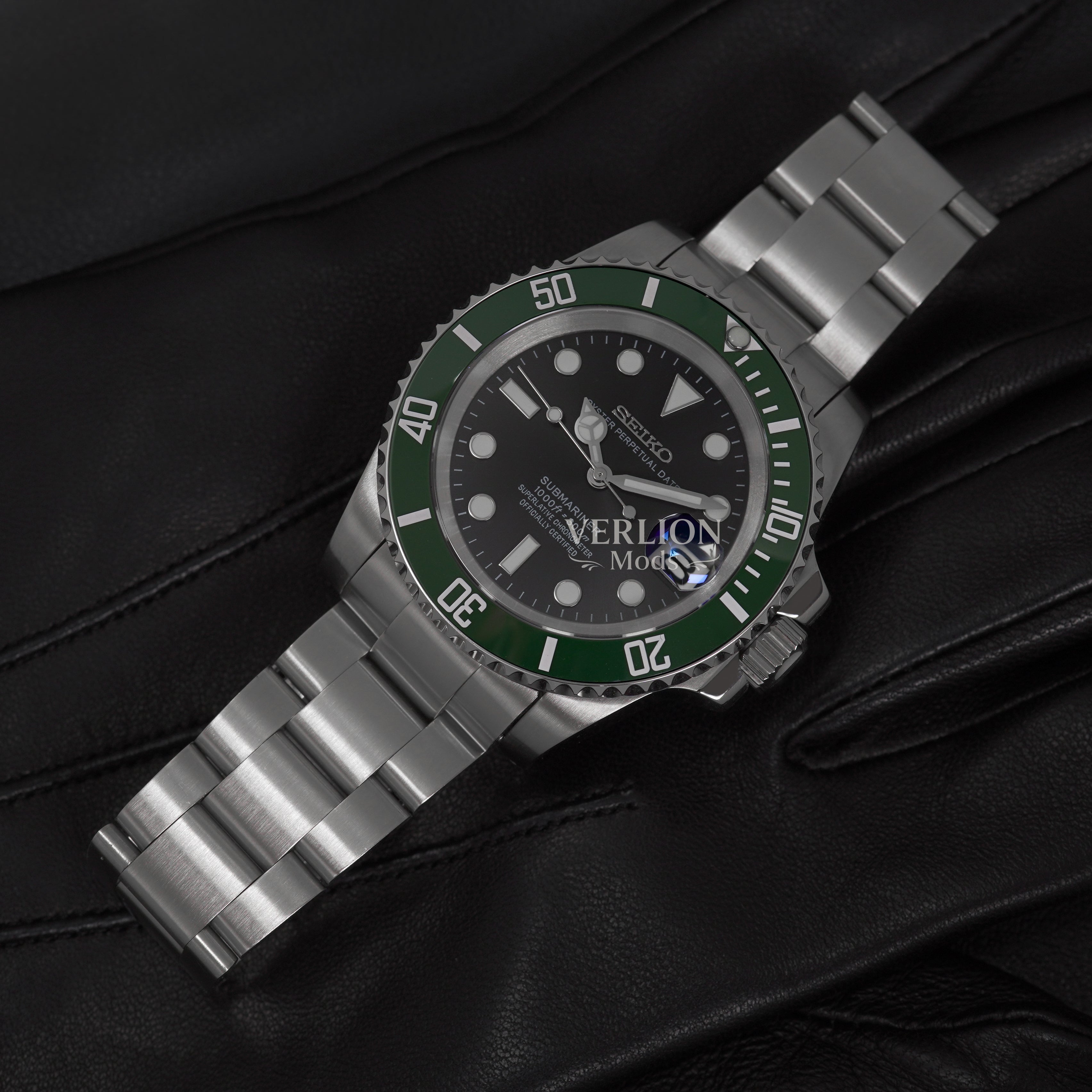 Green Kermit Submariner – Mod Watch