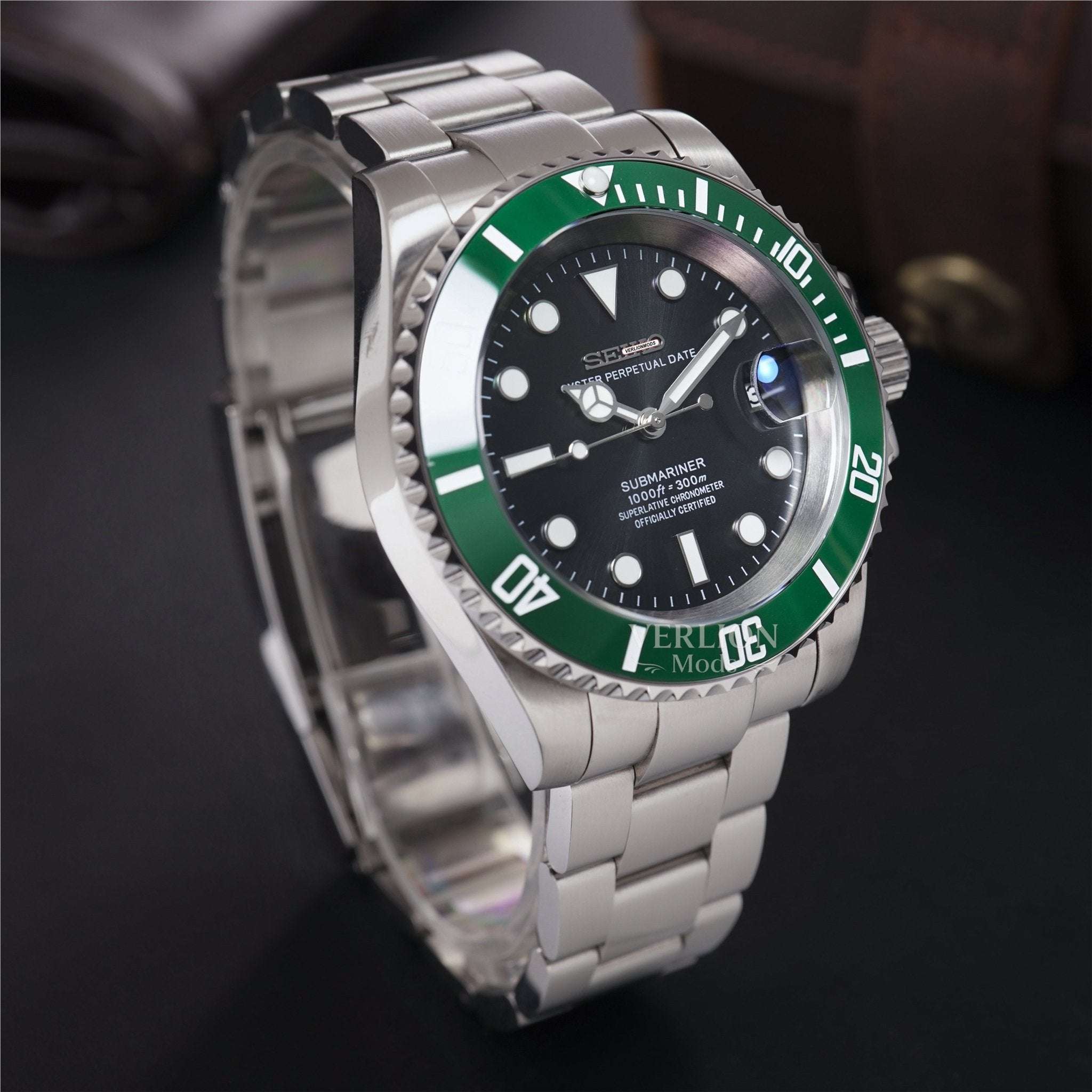 Green Kermit Submariner