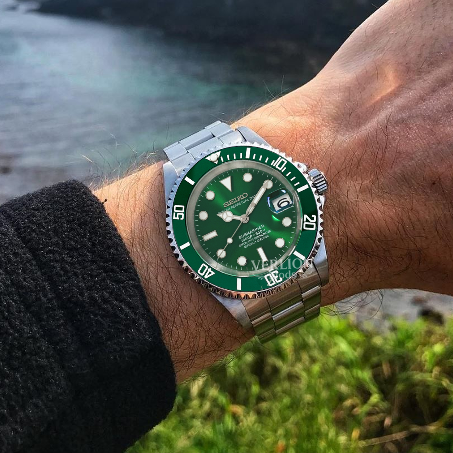 Sous-marin Green Hulk–Montre Mod