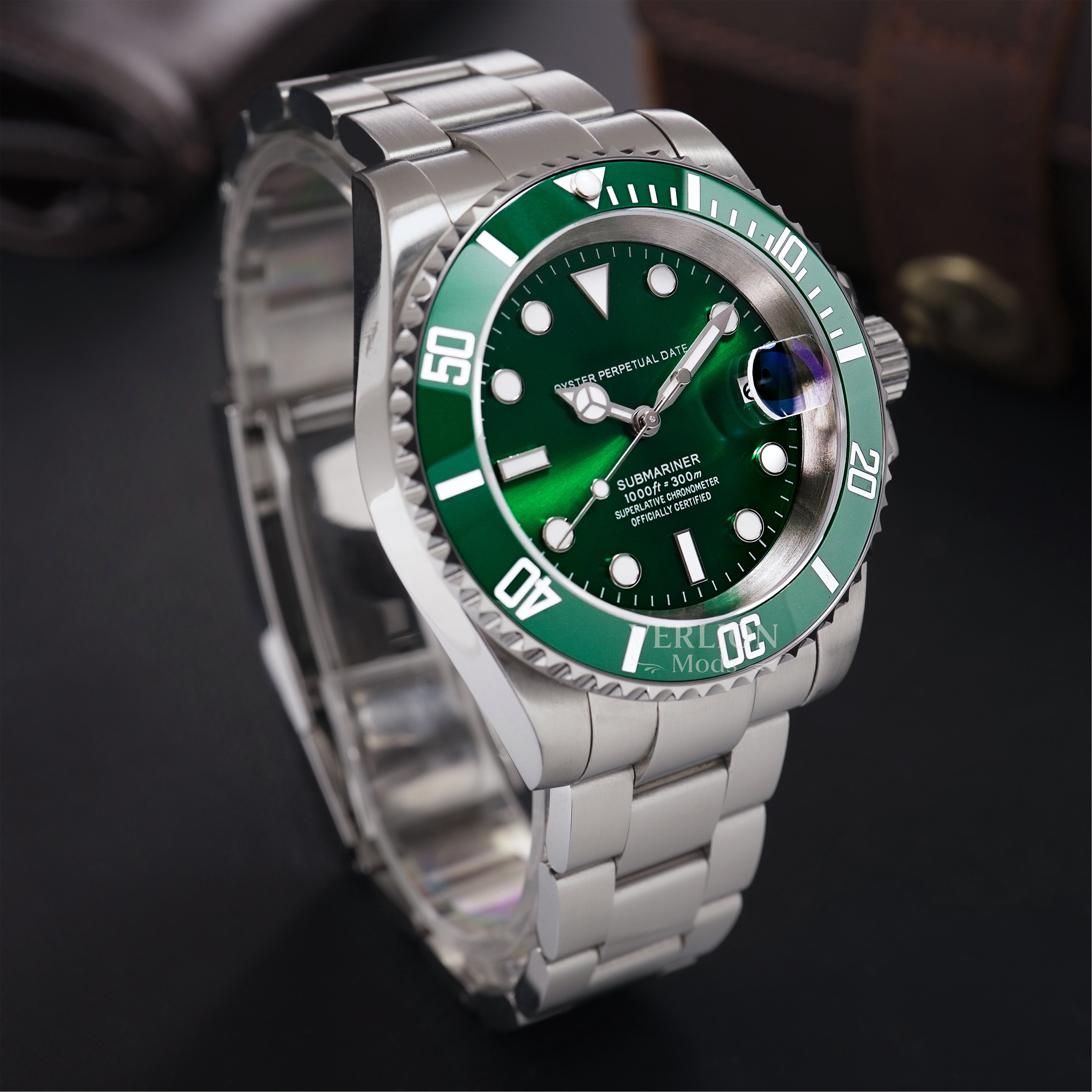 Buceador verde esmeralda 40