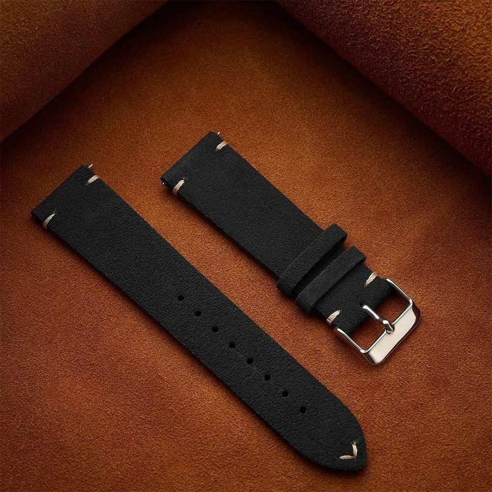 Black Leather Strap – Elegant for work & formal events