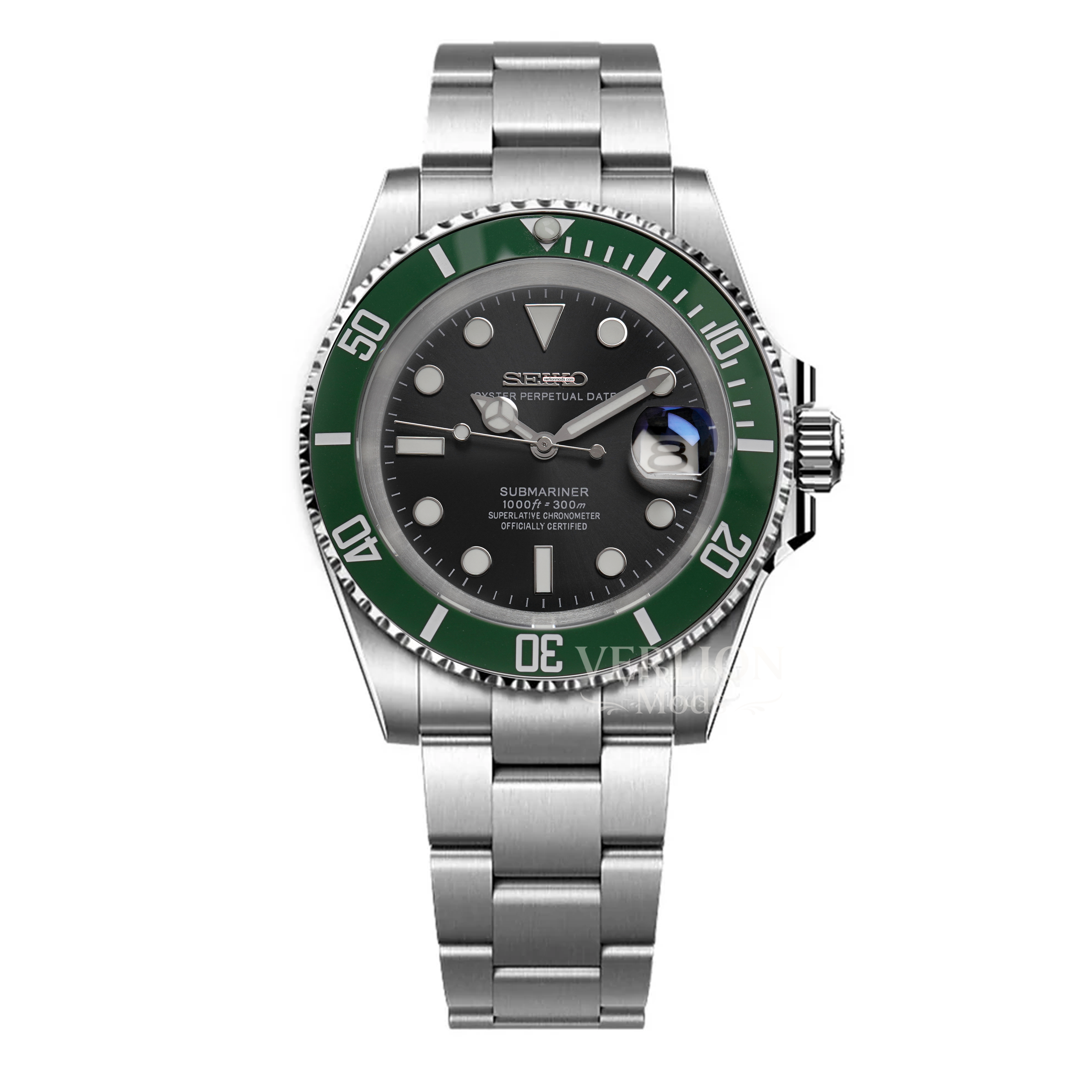 Green Kermit Submariner – Mod Watch