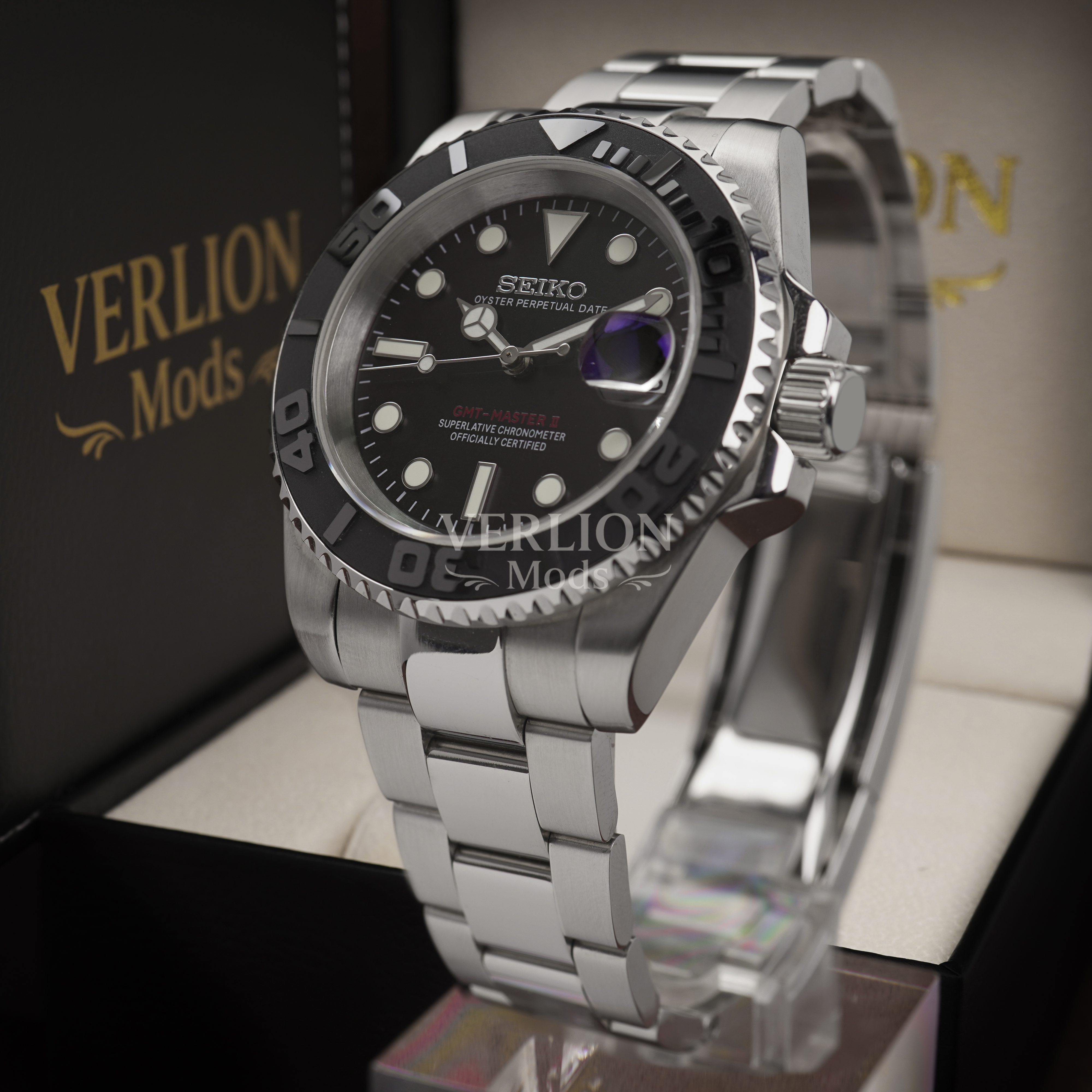 Black Yacht Master – Mod Watch