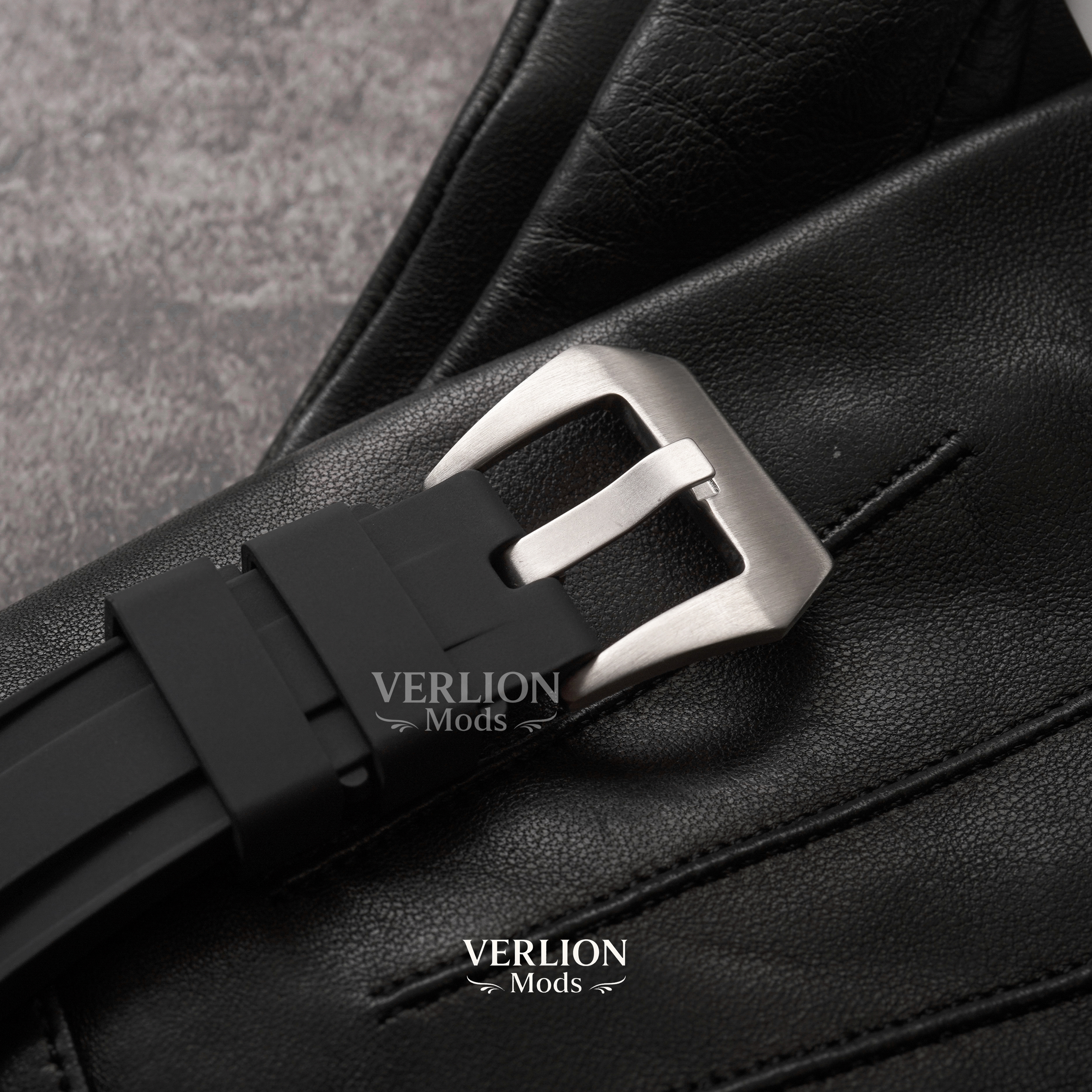 Black Panerai ( Blue hands ) - Mod Watch