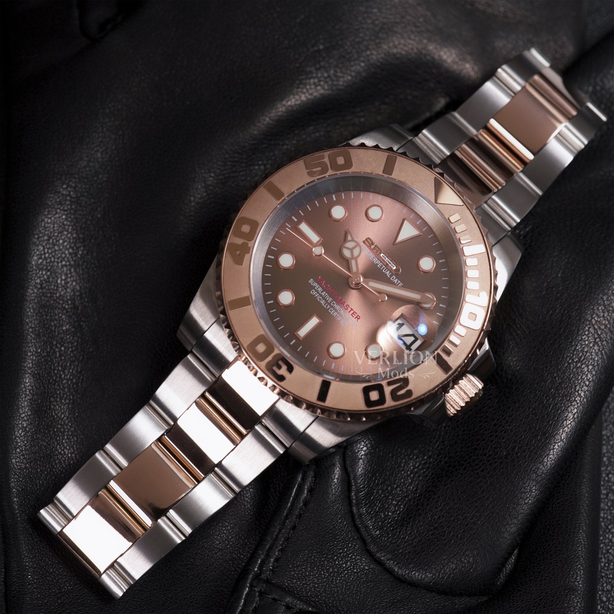 Rose Two Tone Yacht Master – Mod Watch