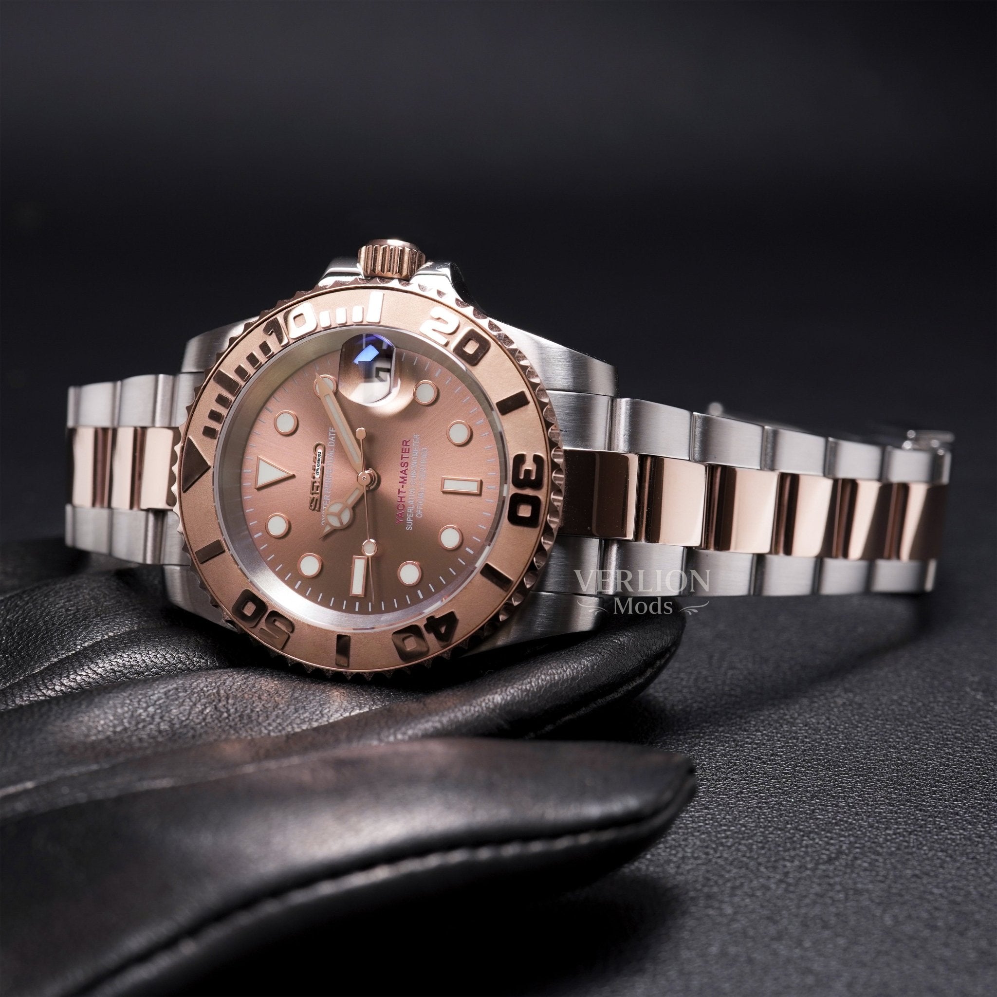 Rose Two Tone Yacht Master – Mod Watch