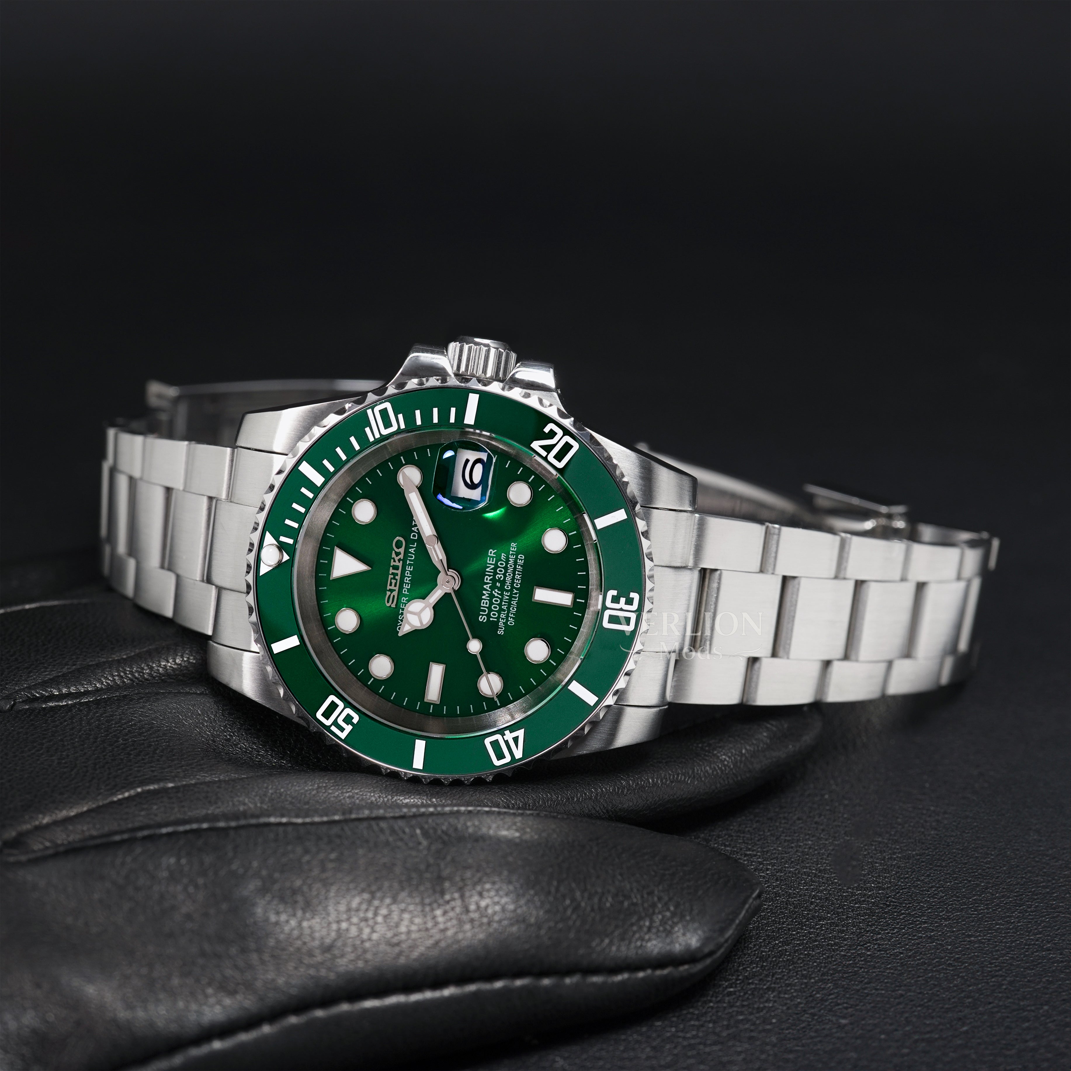 Sous-marin Green Hulk–Montre Mod
