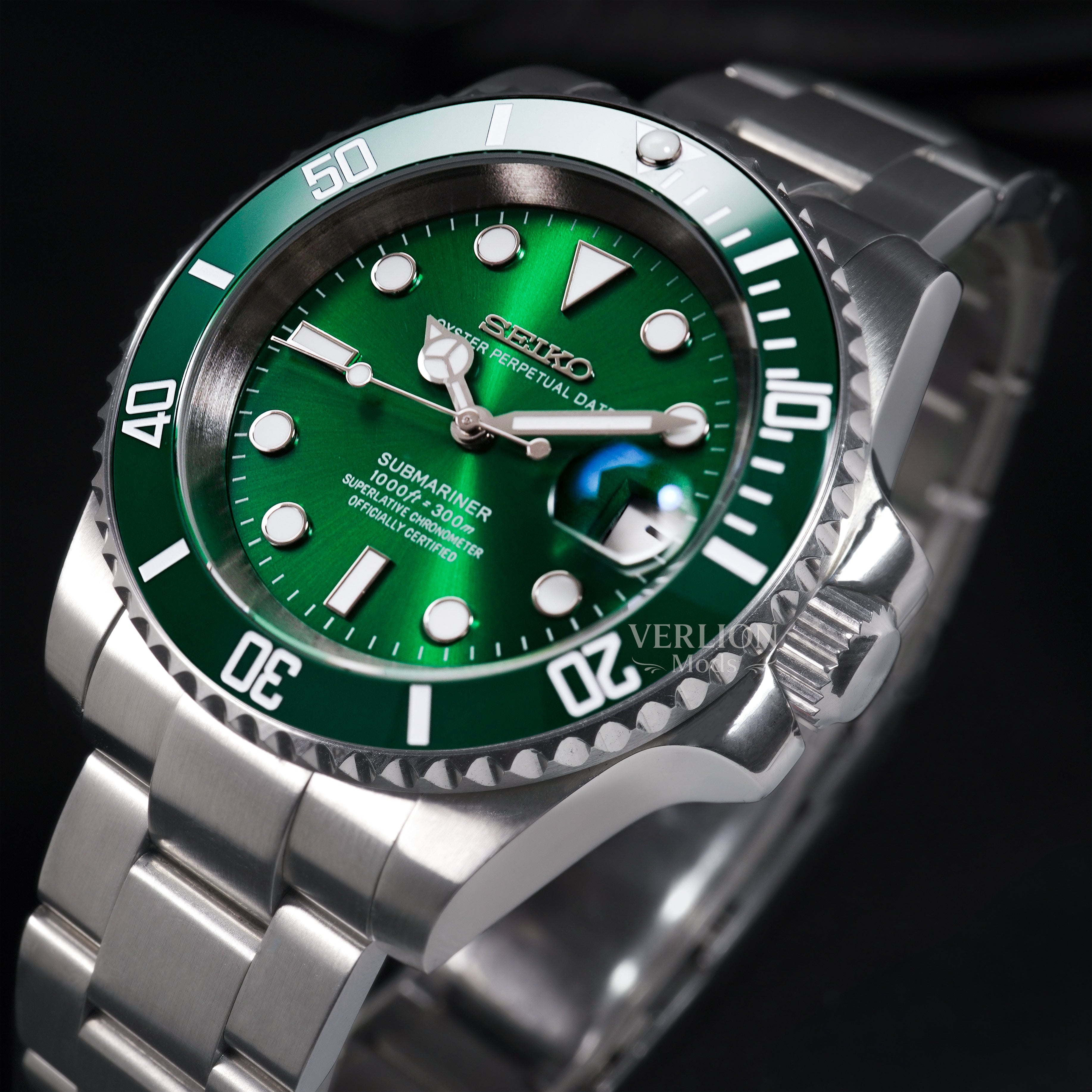 Sous-marin Green Hulk–Montre Mod