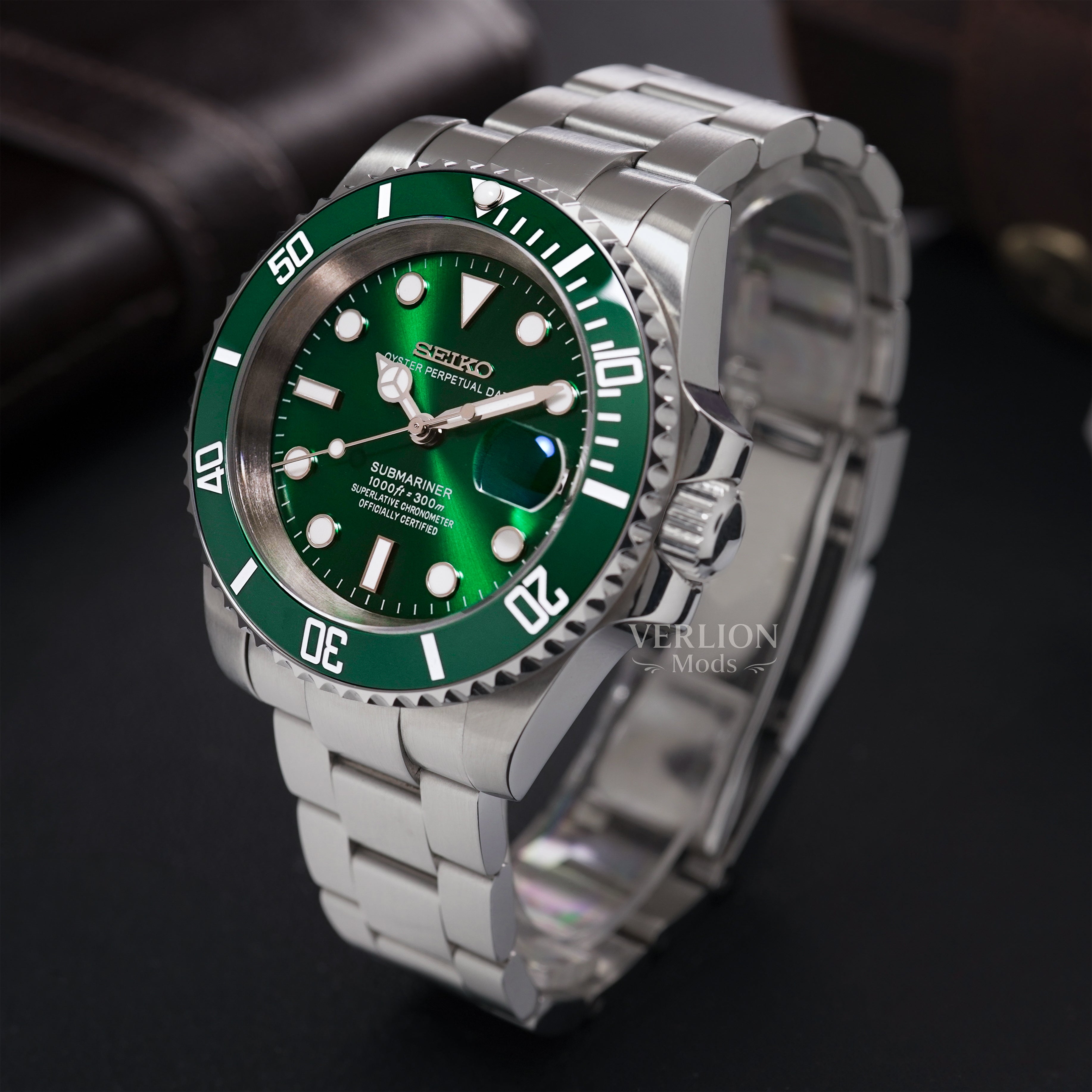 Sous-marin Green Hulk–Montre Mod