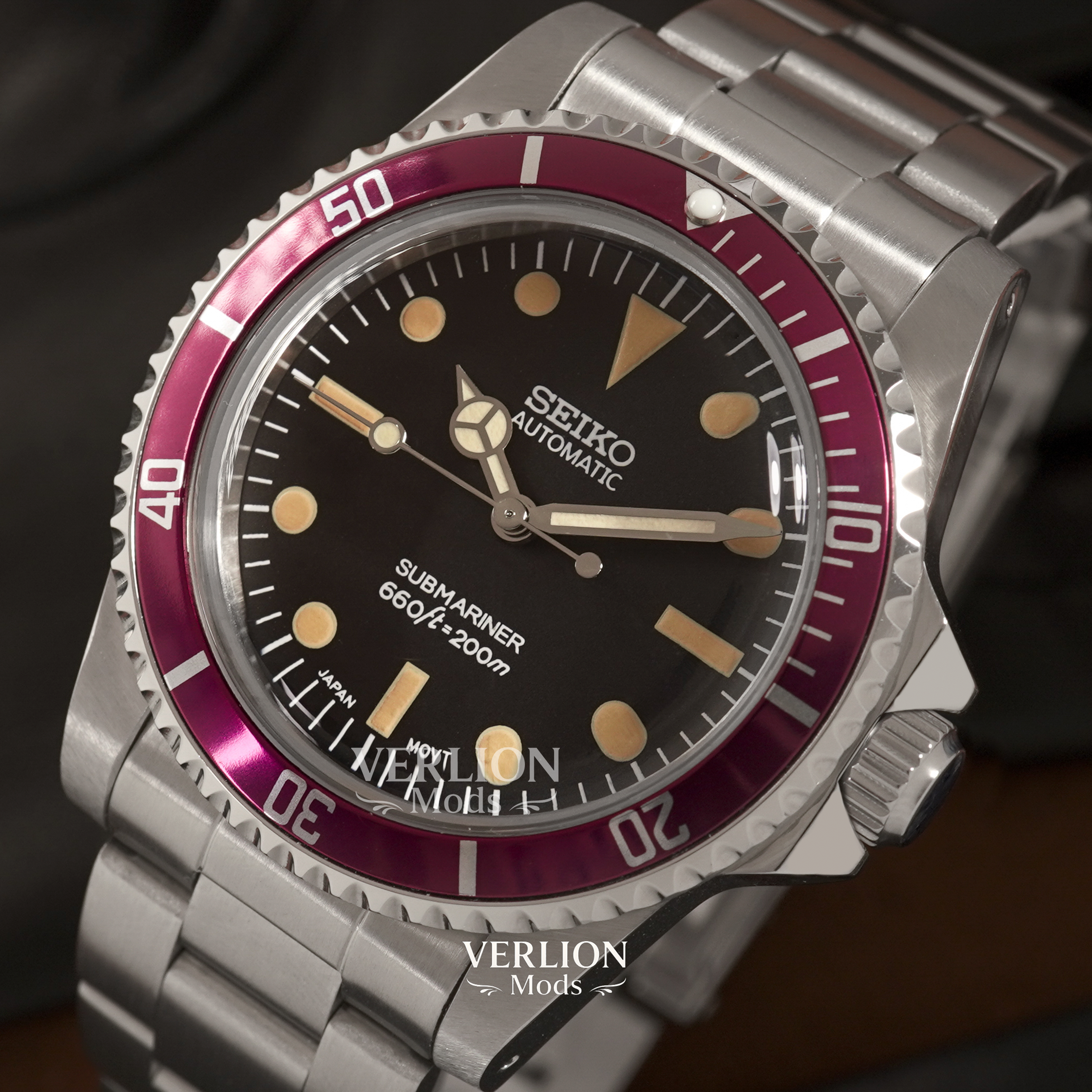 Submariner Coffee Vintage - Mod Watch