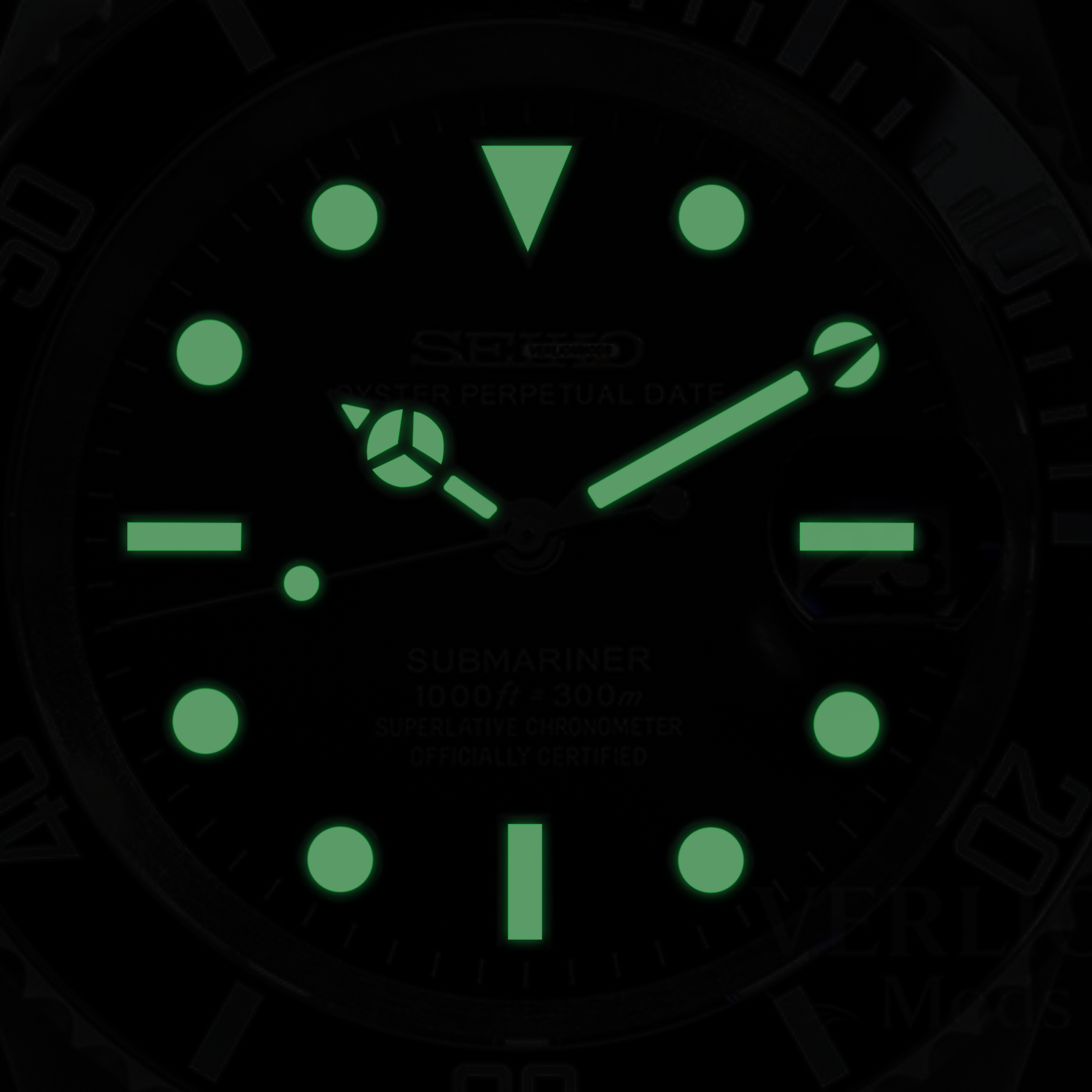 Submariner Coffee Vintage - Mod Watch