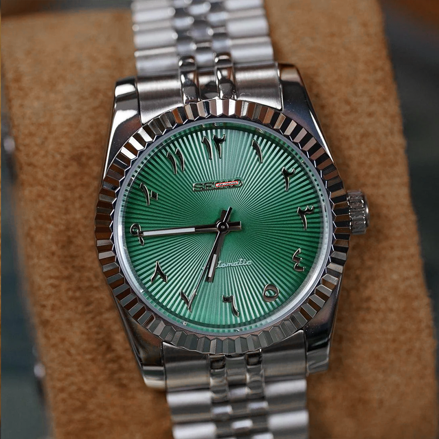 Datejust Arabic Dial Green