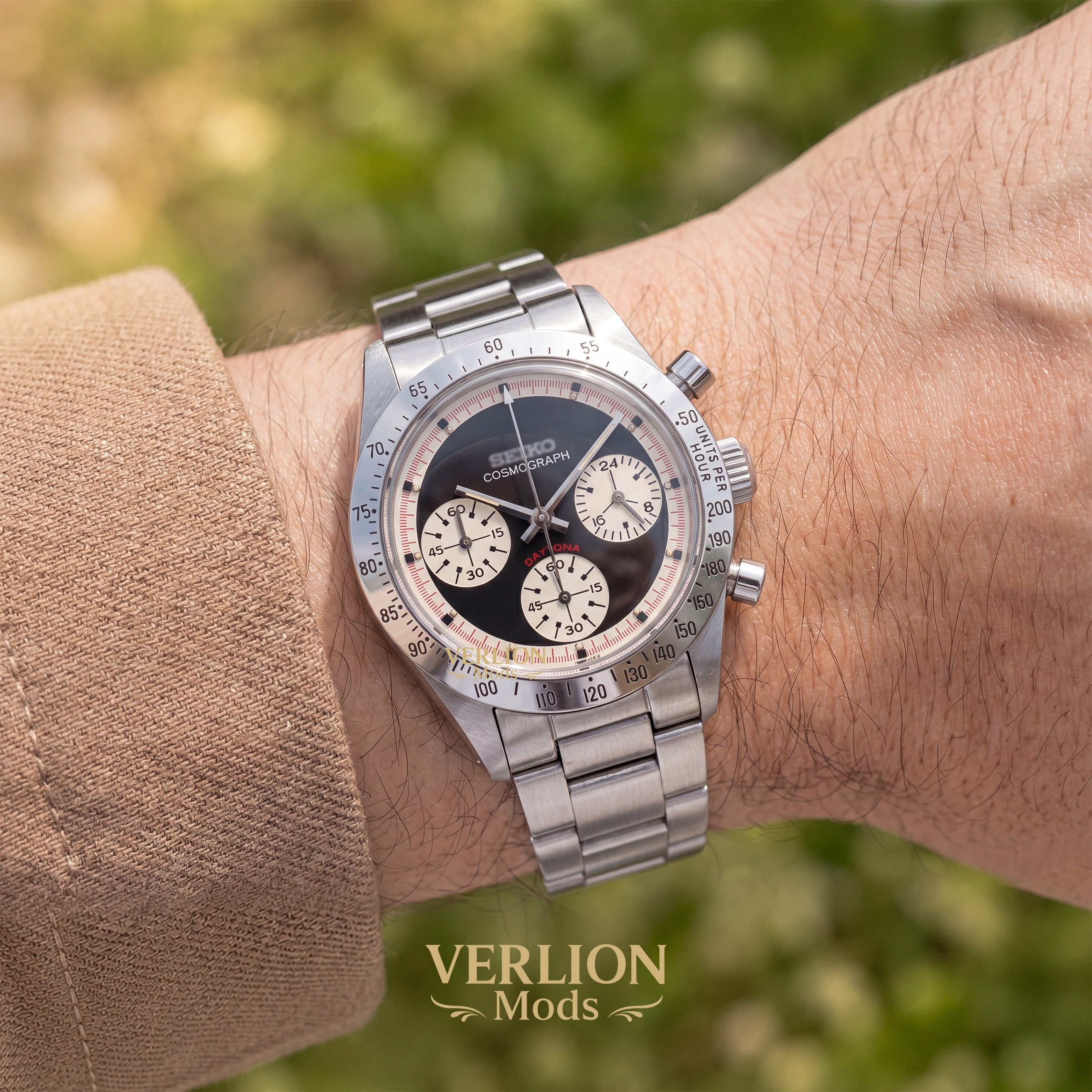 Daytona Silver Tuxedo 37mm