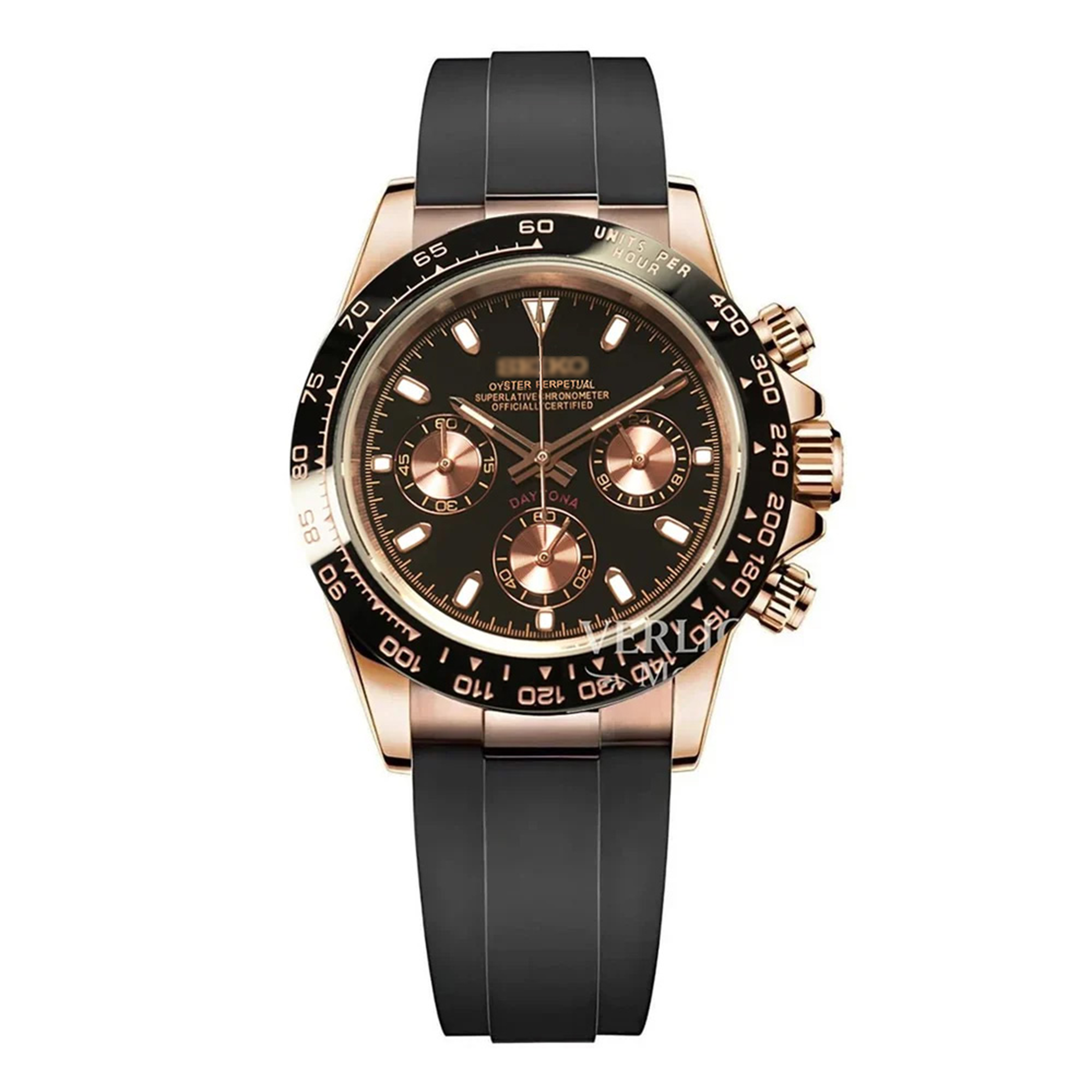 Black Daytona Rose Gold
