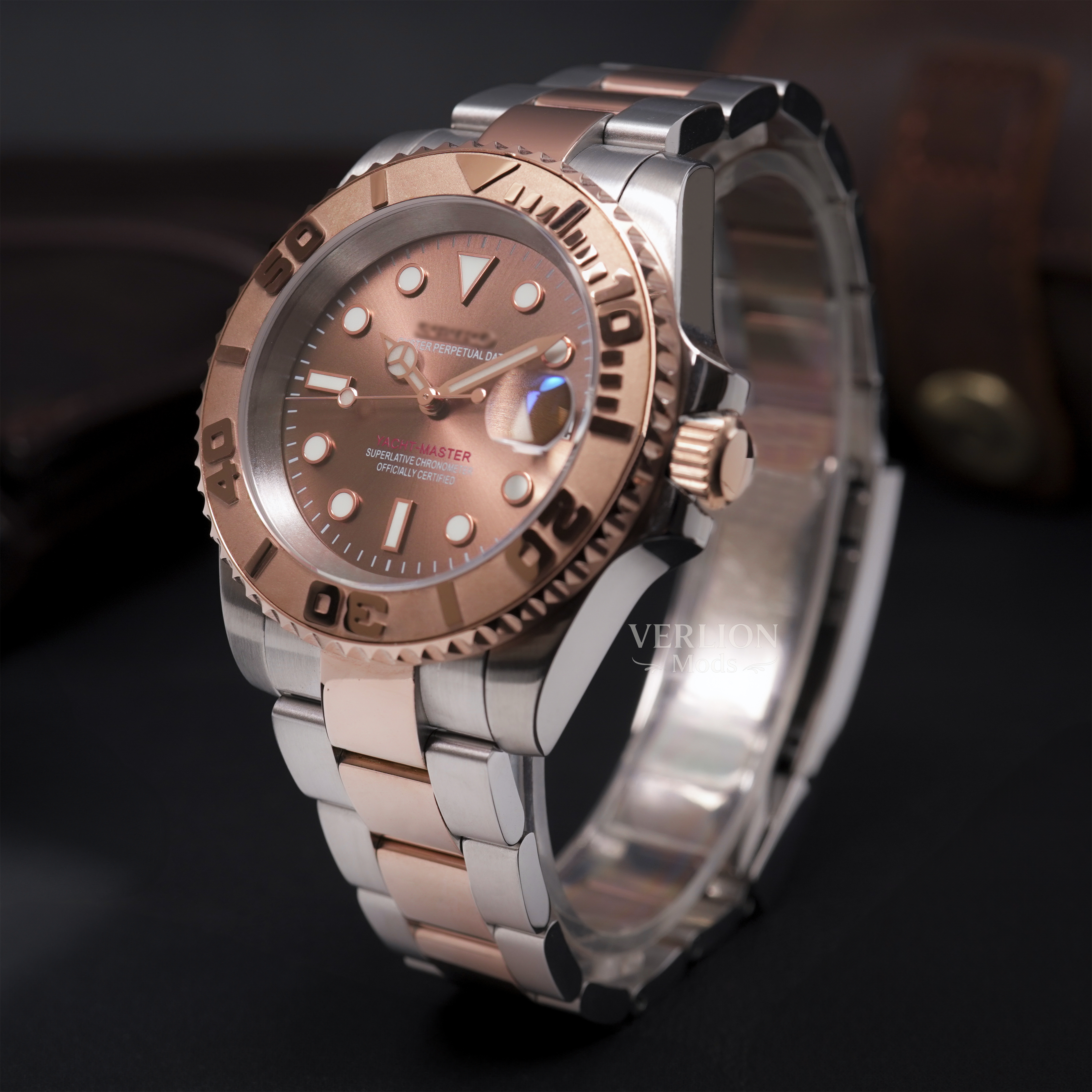 Yacht Master bicolore rose