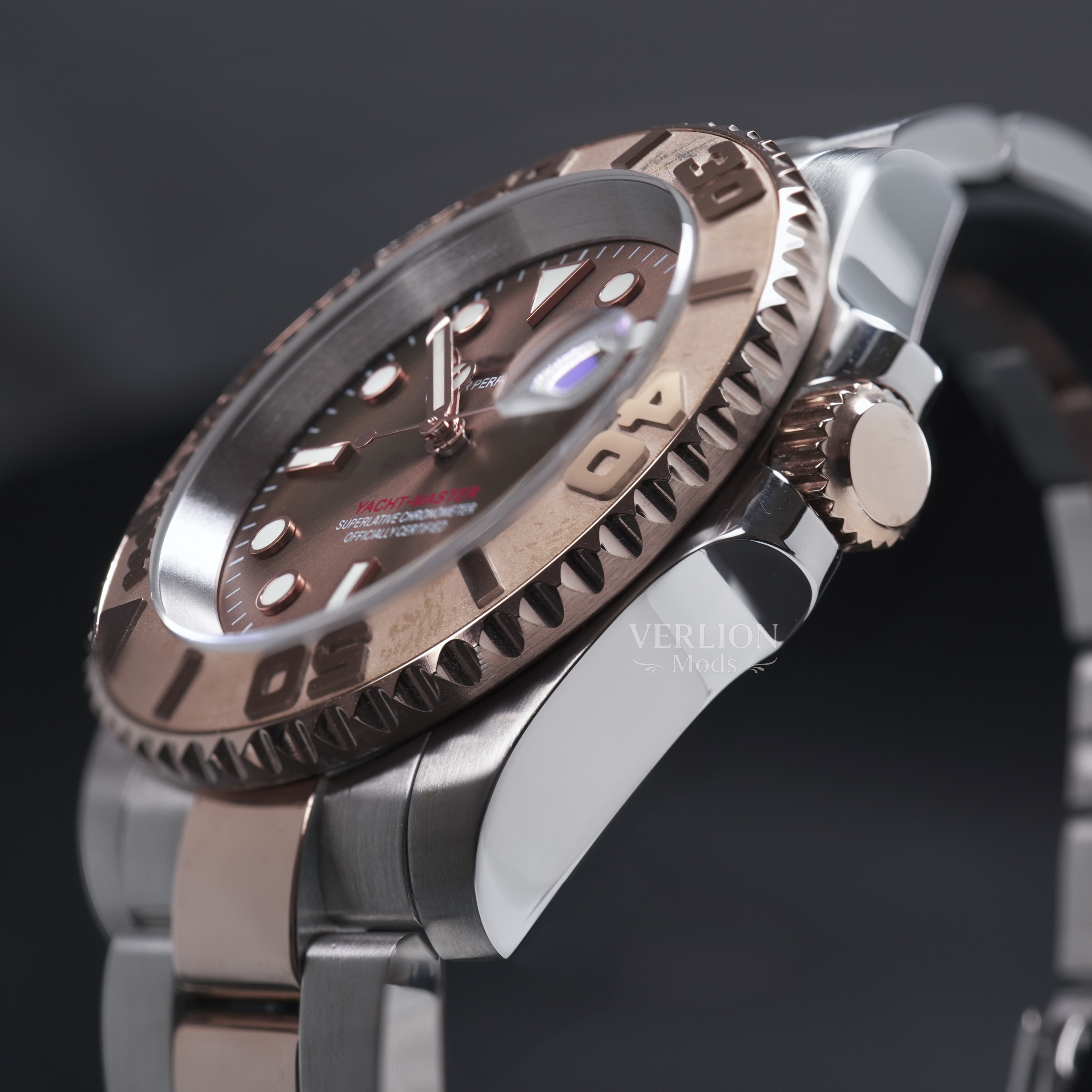 Yacht Master bicolore rose