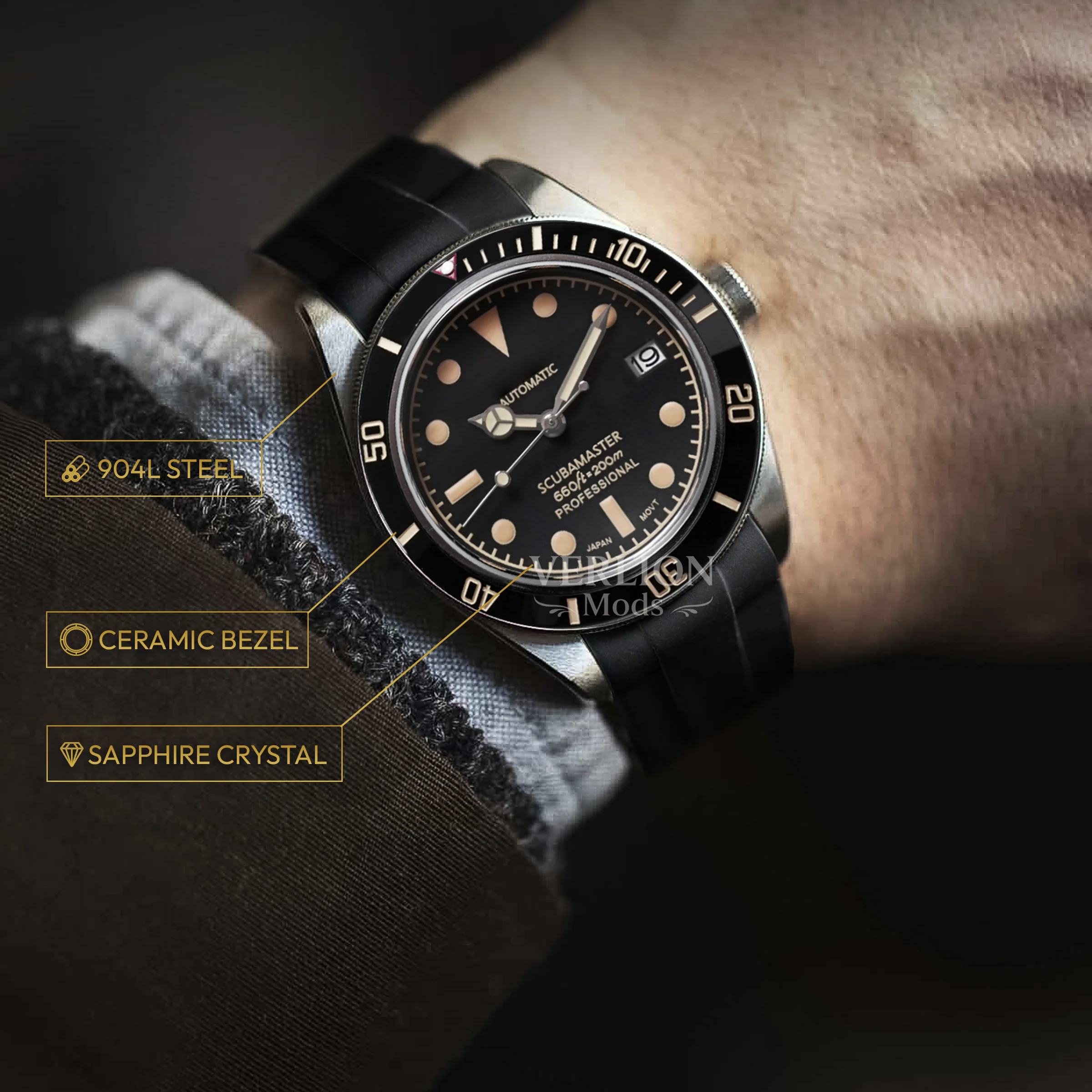 Scubamaster 58 – Steel Bracelet Edition.