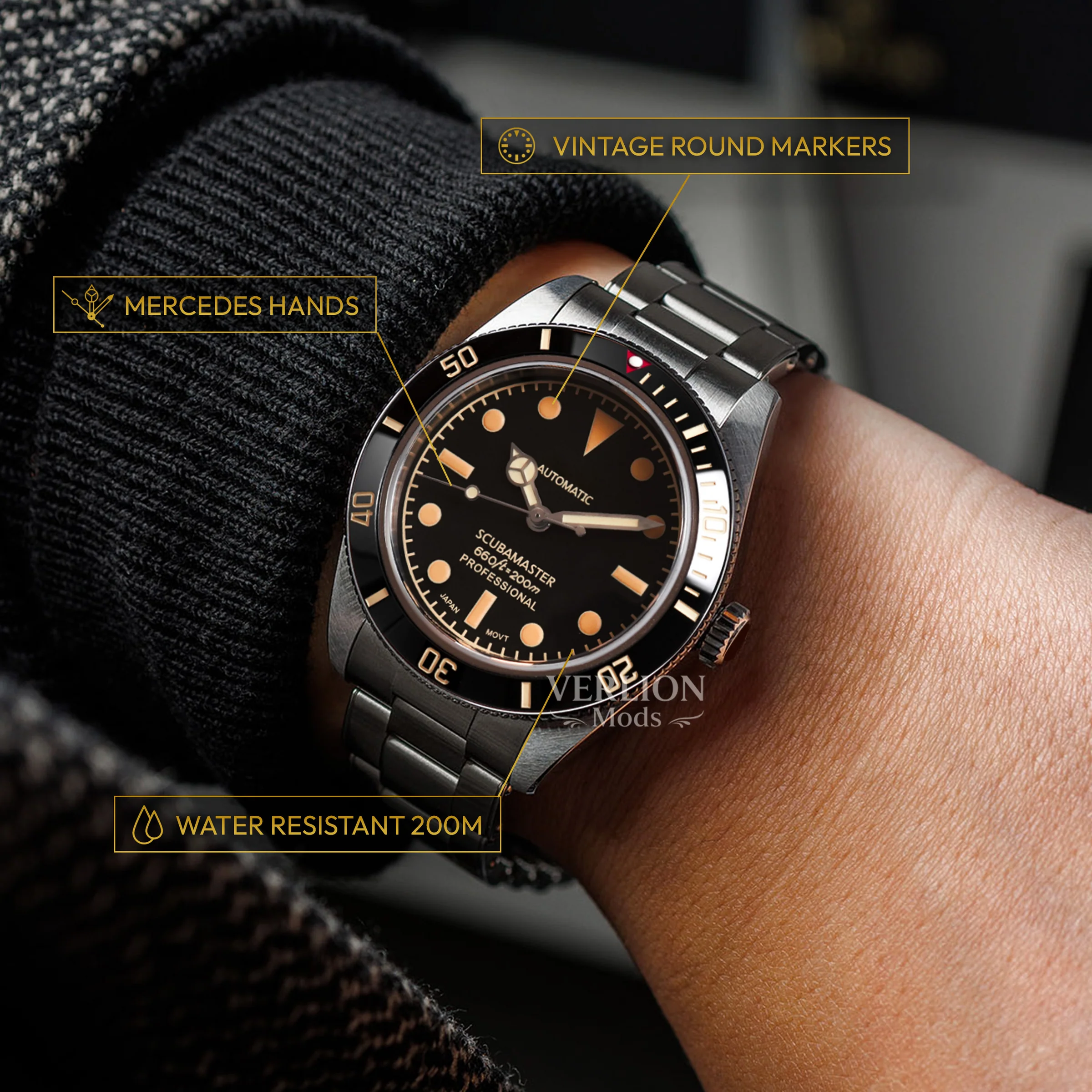 Scubamaster 58 – Steel Bracelet Edition.