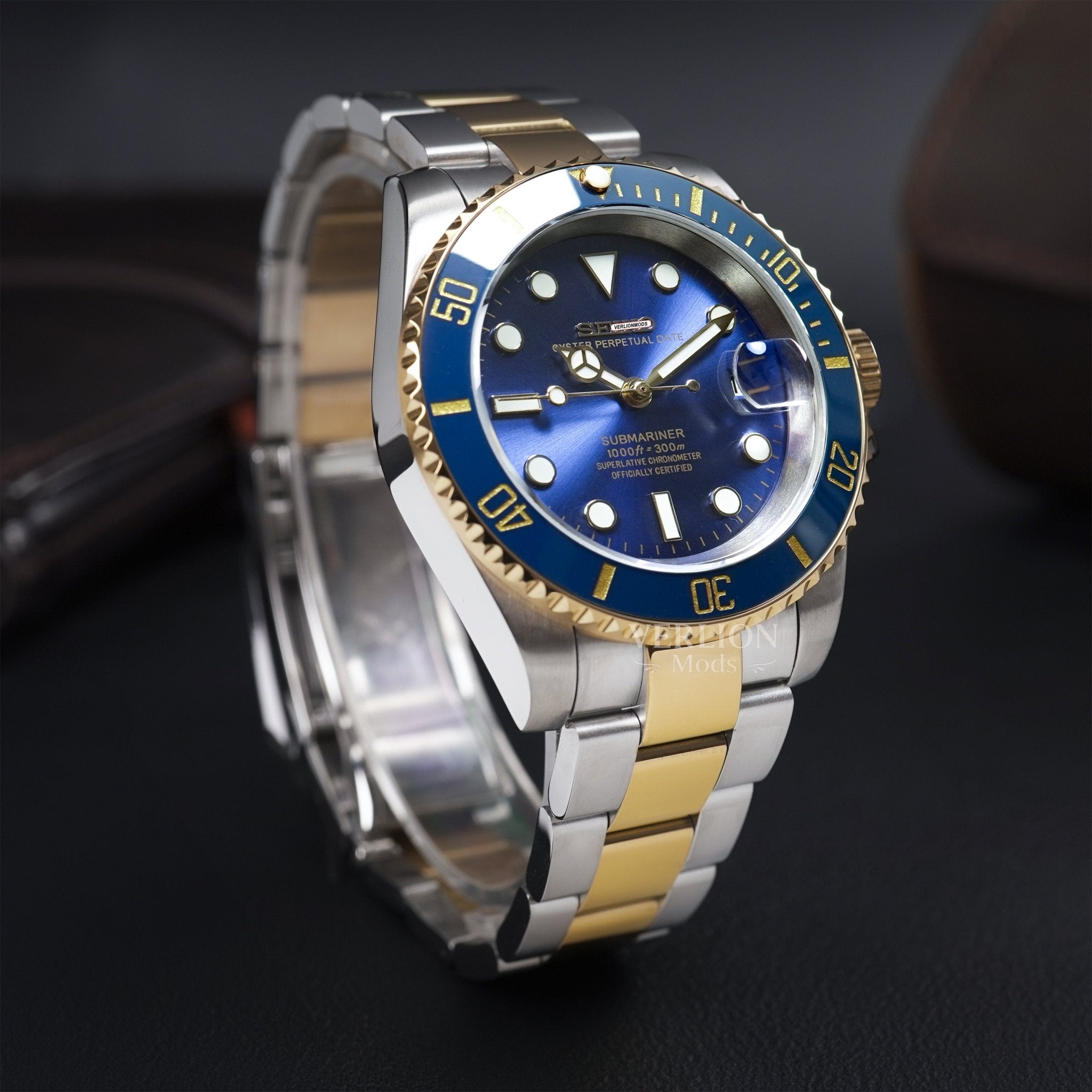 Blue Two Tone Submariner