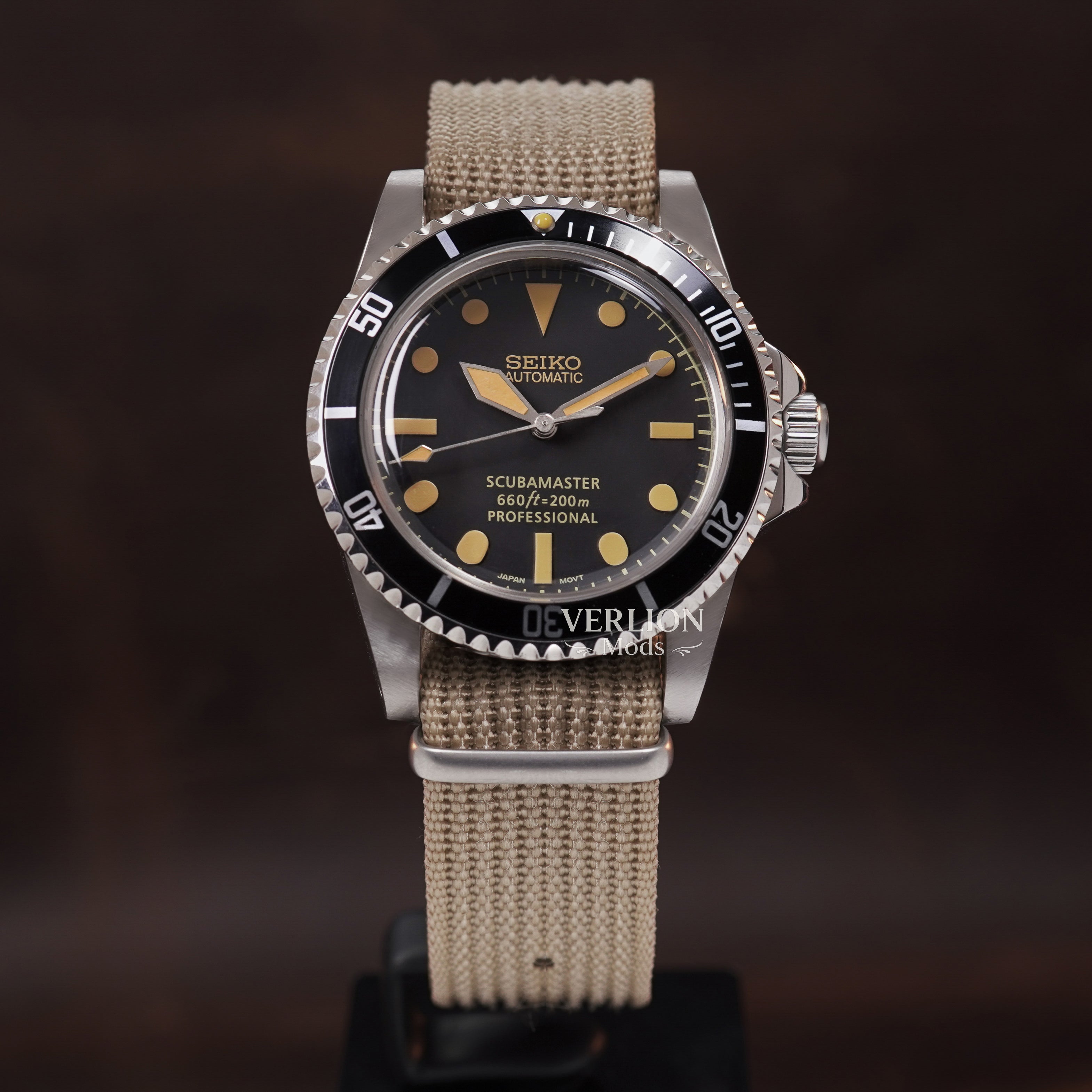 Seiko Mod - Scubamaster Vintage – Mod Watch - Verlion Mods