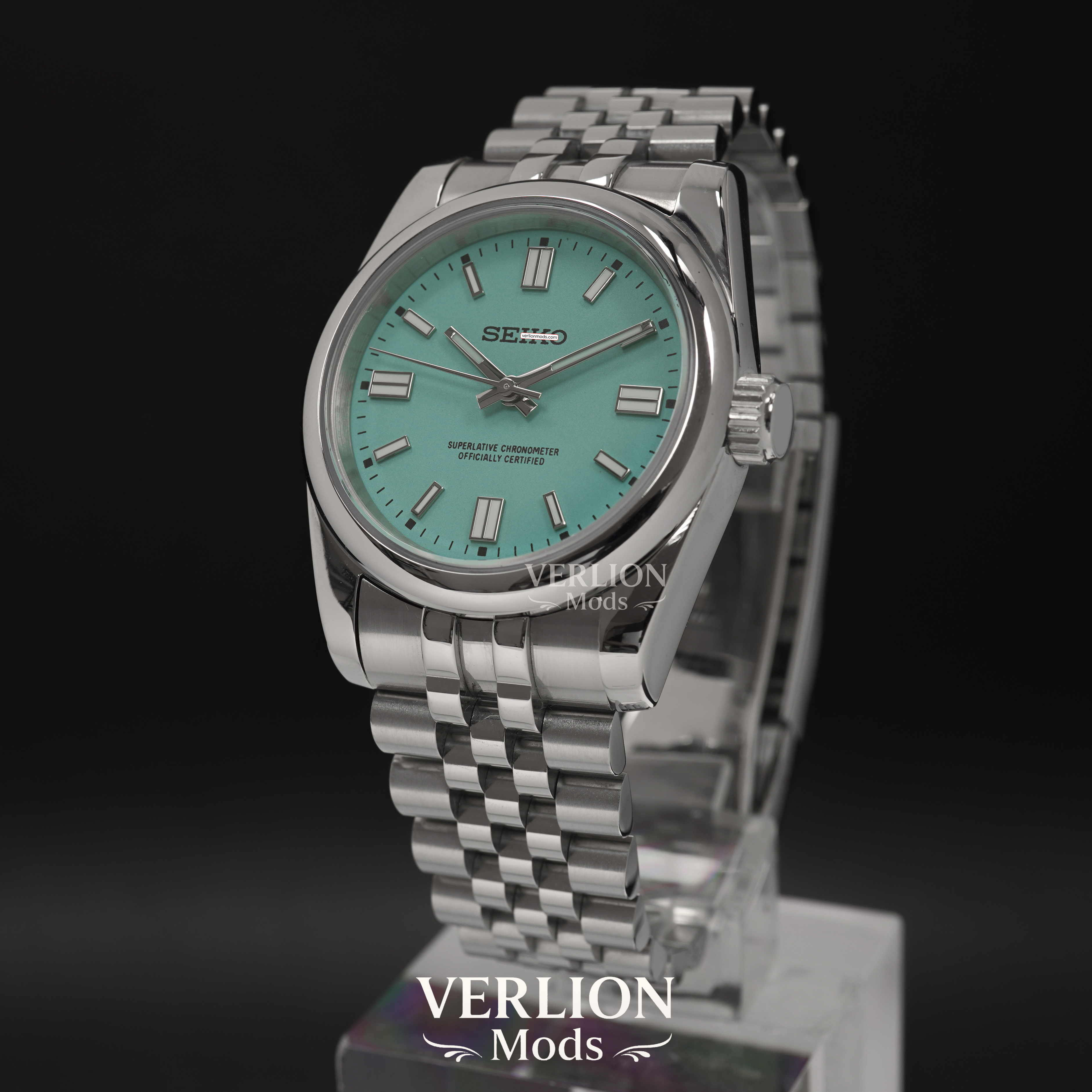 Oyster Perpetual Mint Blue 36MM – Mod Watch