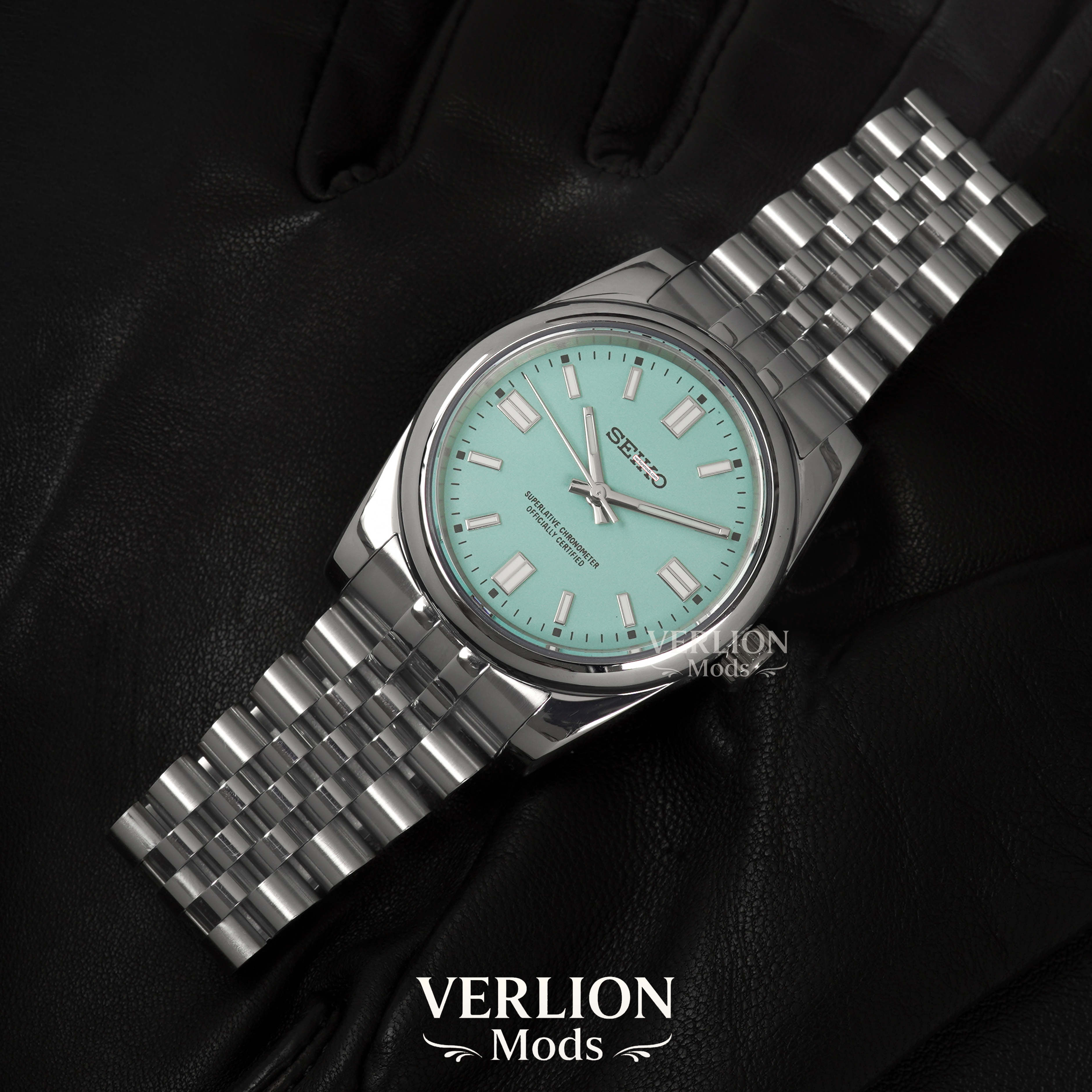 Oyster Perpetual Mint Blue 36MM – Mod Watch