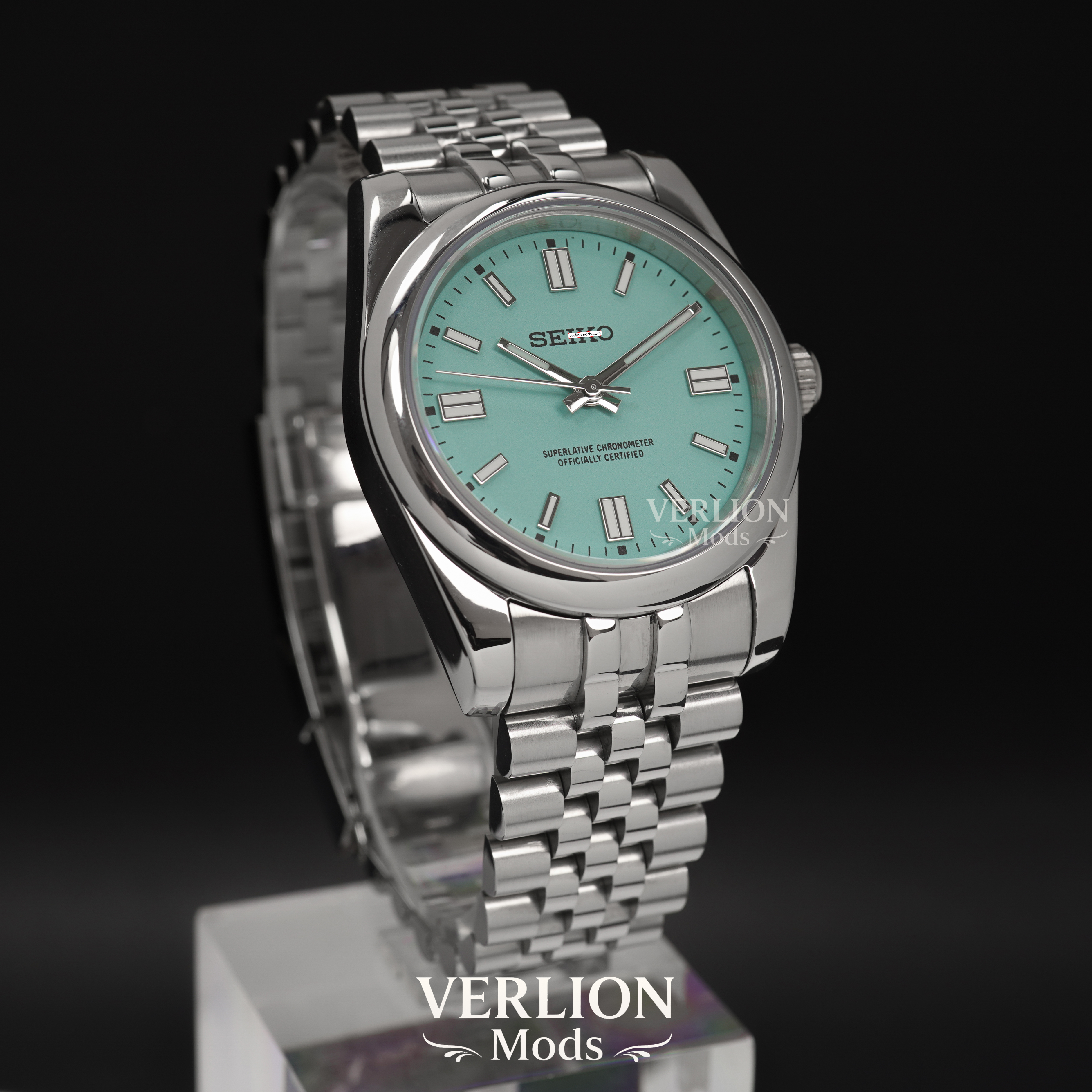Oyster Perpetual Mint Blue 36MM – Mod Watch