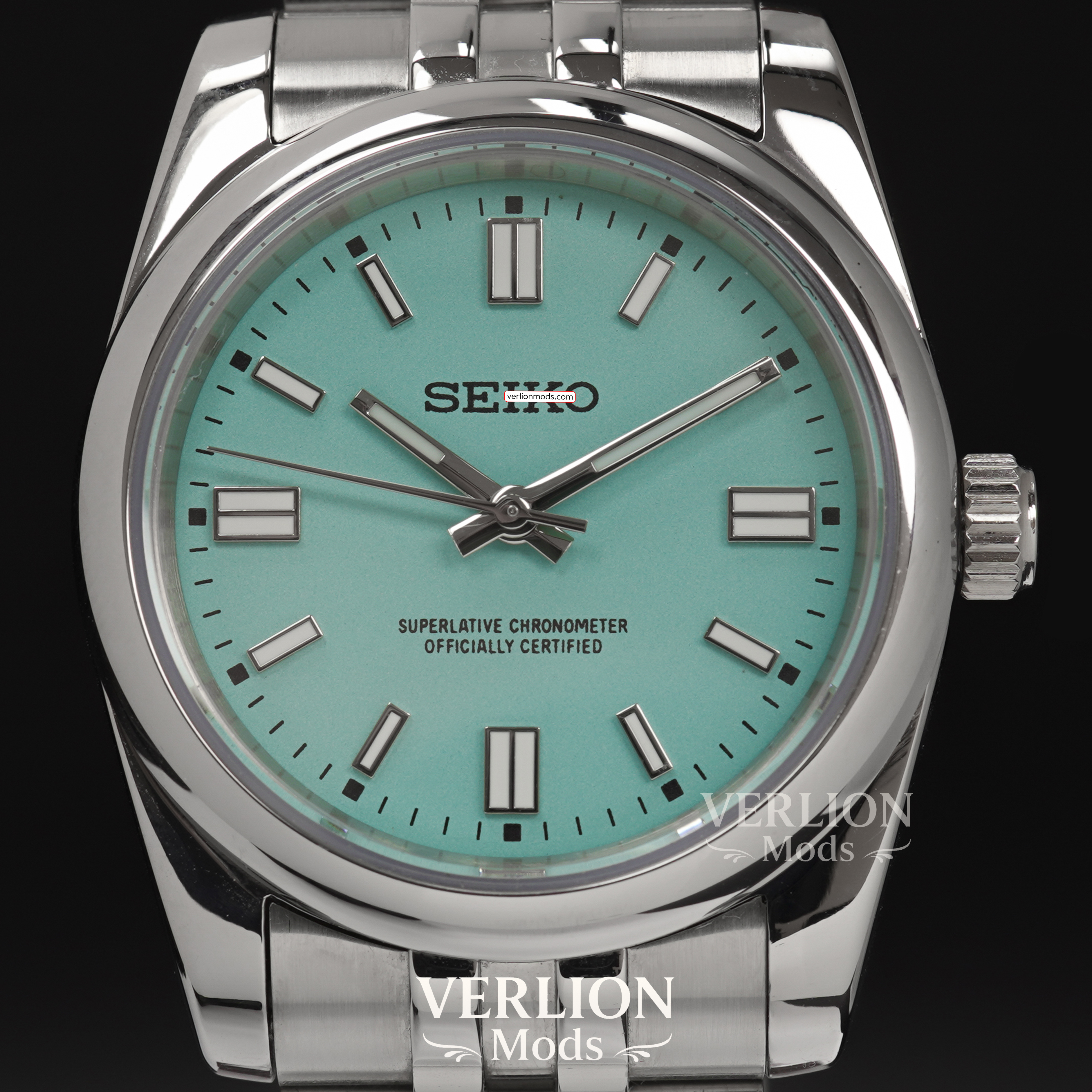 Oyster Perpetual Mint Blue 36MM – Mod Watch