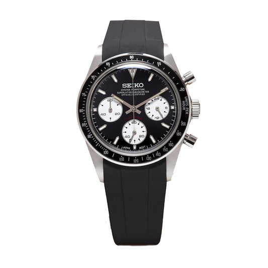 Daytona Le mans 24 vintage 37mm - Black Rubber