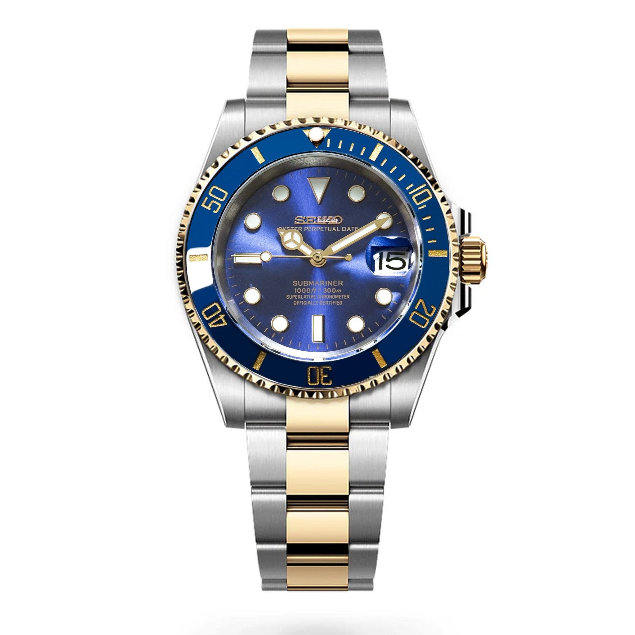 Blue Two Tone Submariner