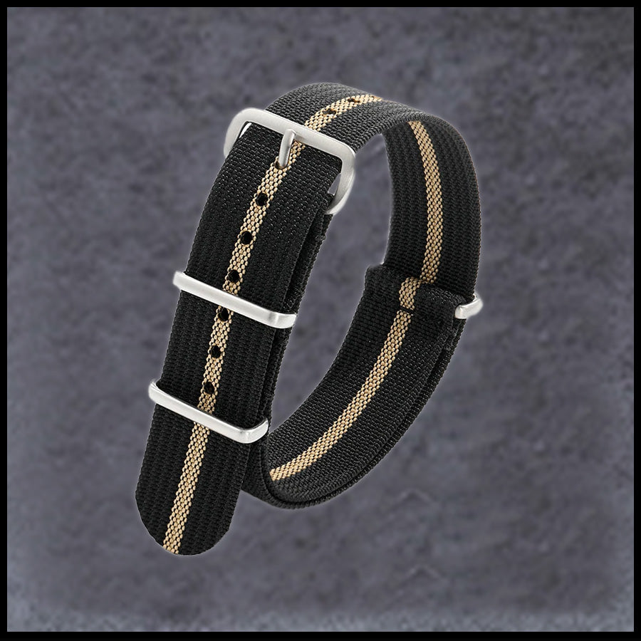 Nato Black/Yellow Strap