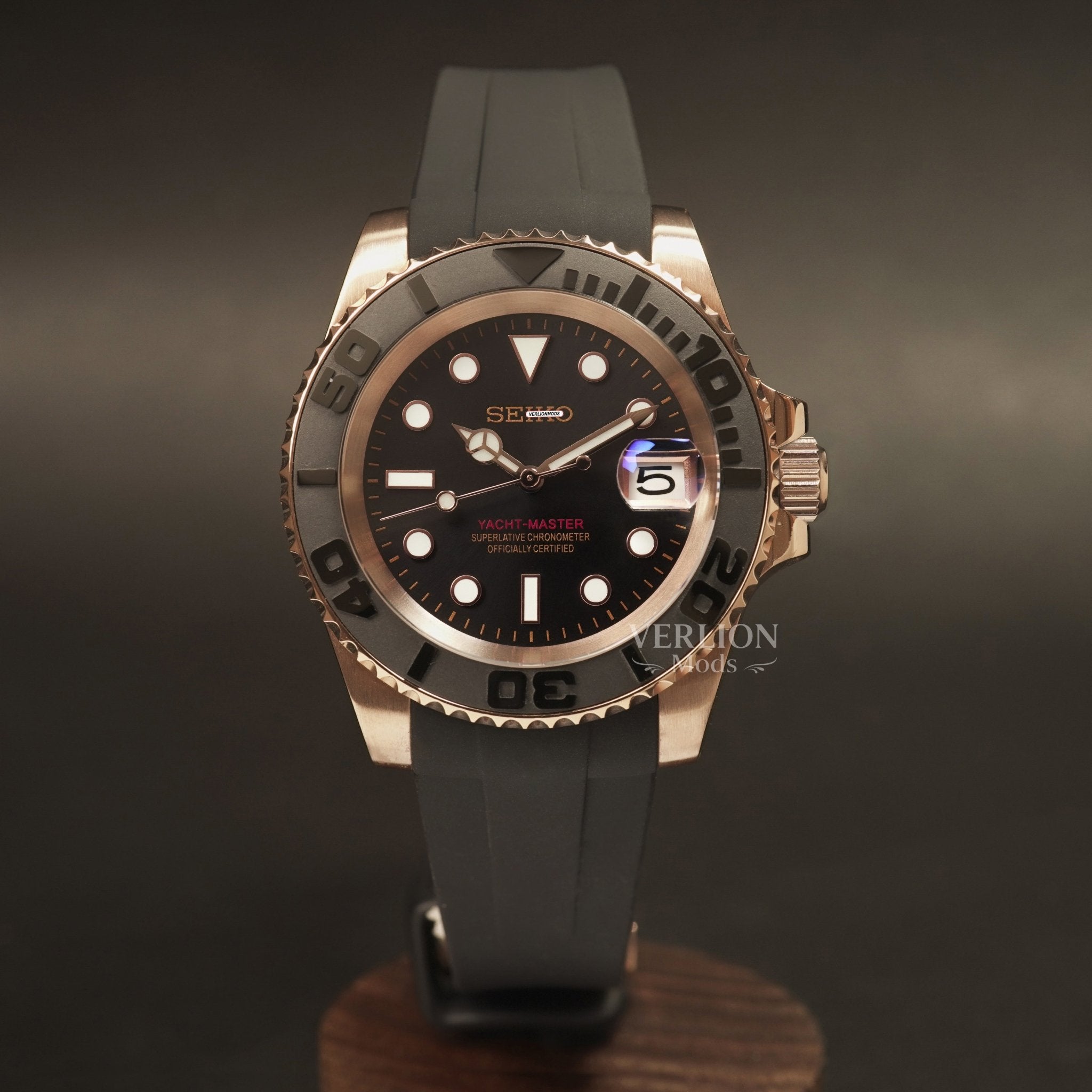 Black Rose Gold Yacht-Master V2