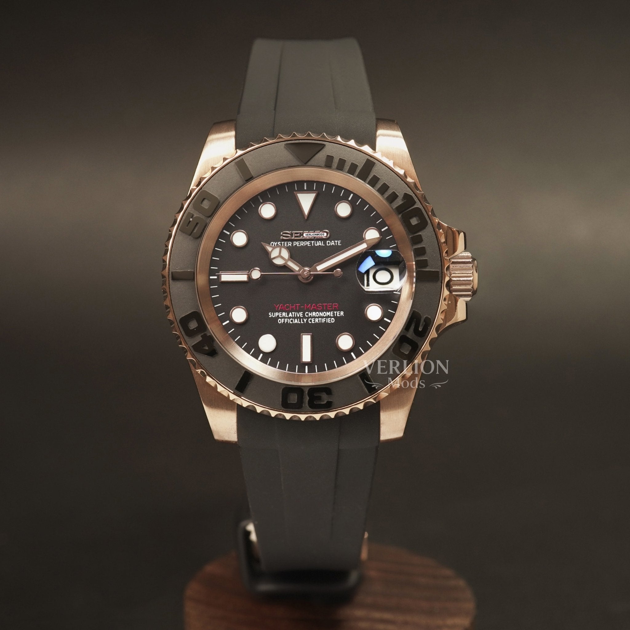 Black Rose Gold Yacht-Master
