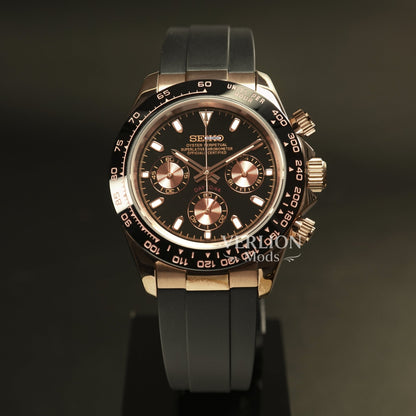 Black Daytona Rose Gold