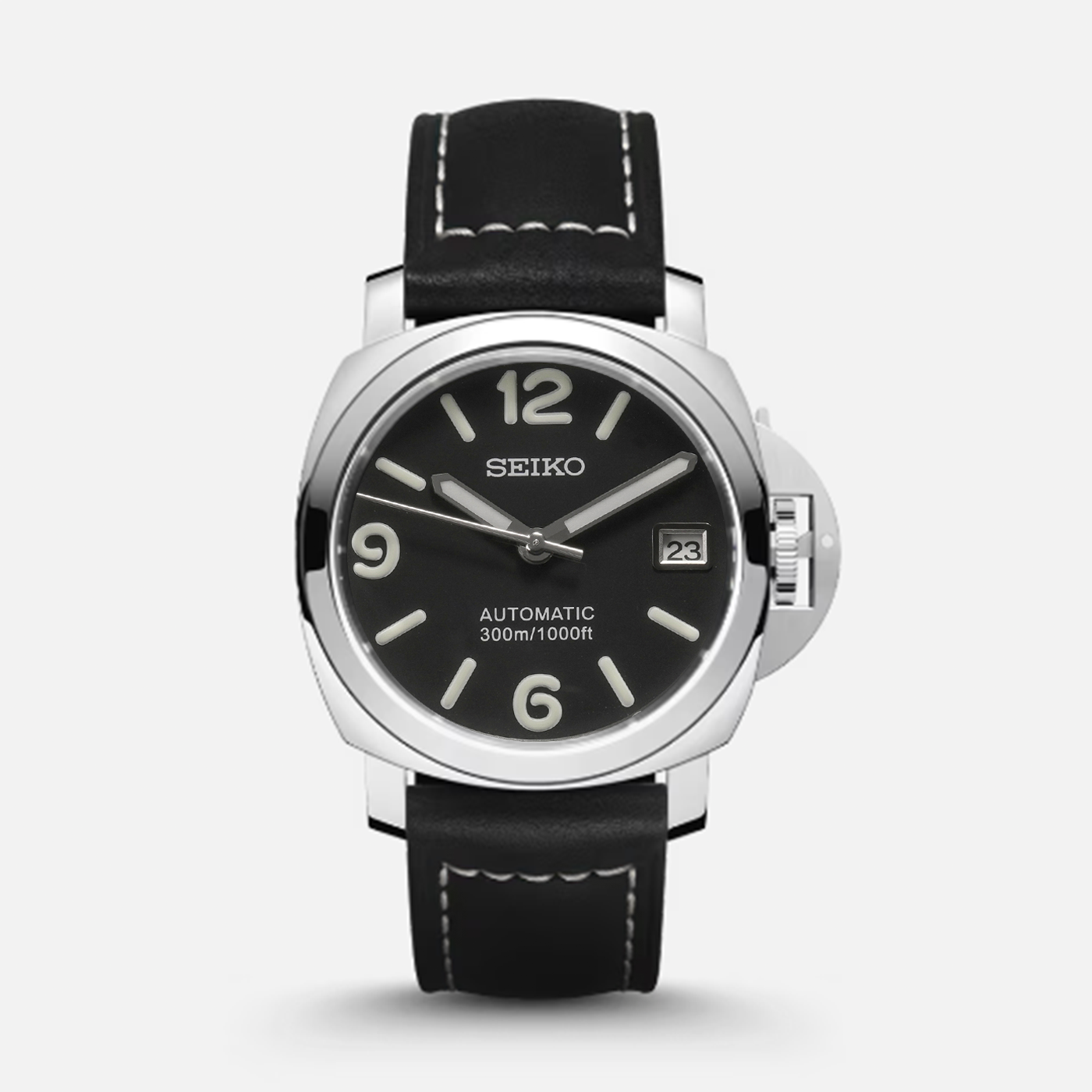 Panerai noire-Montre modifiée