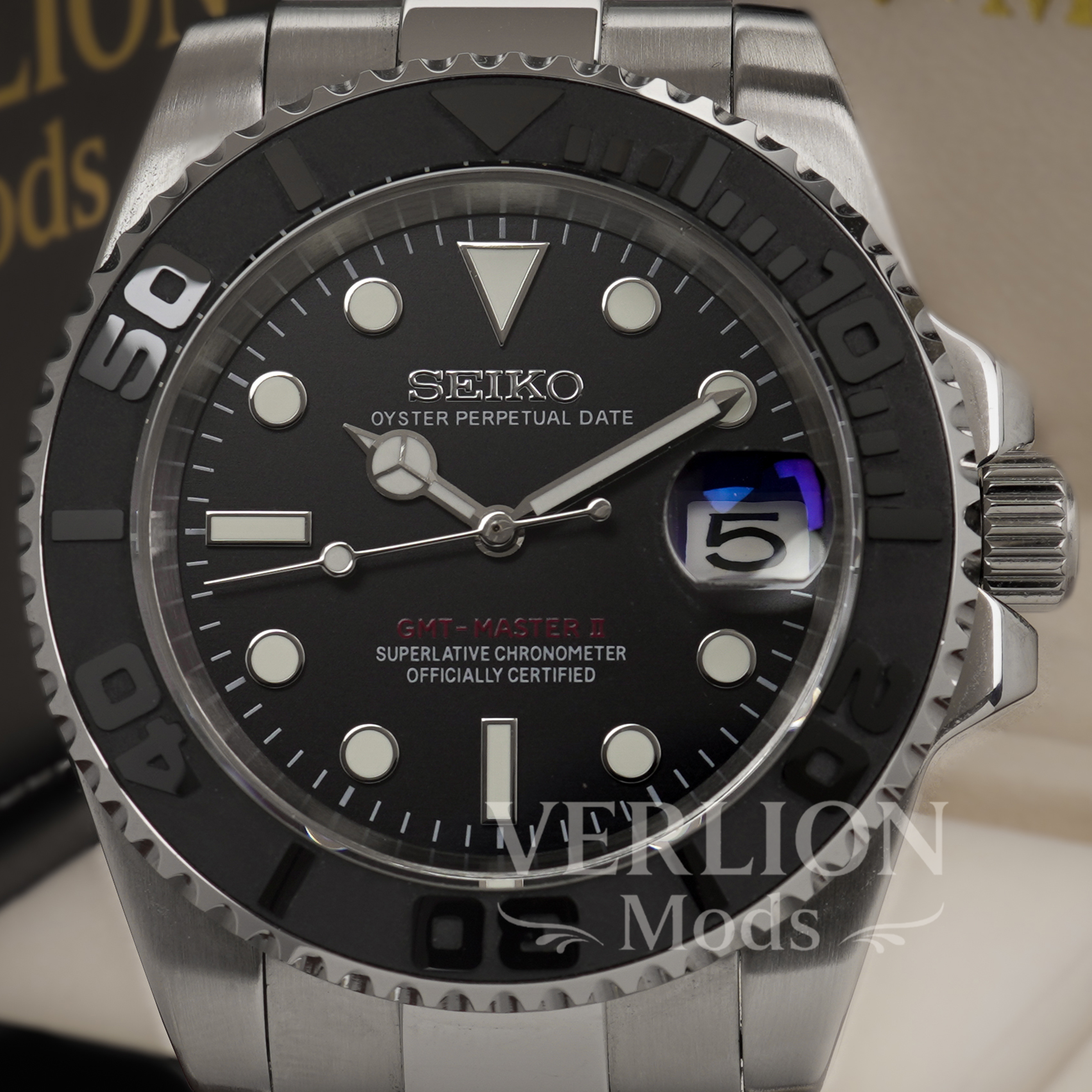 Black Yacht Master – Mod Watch